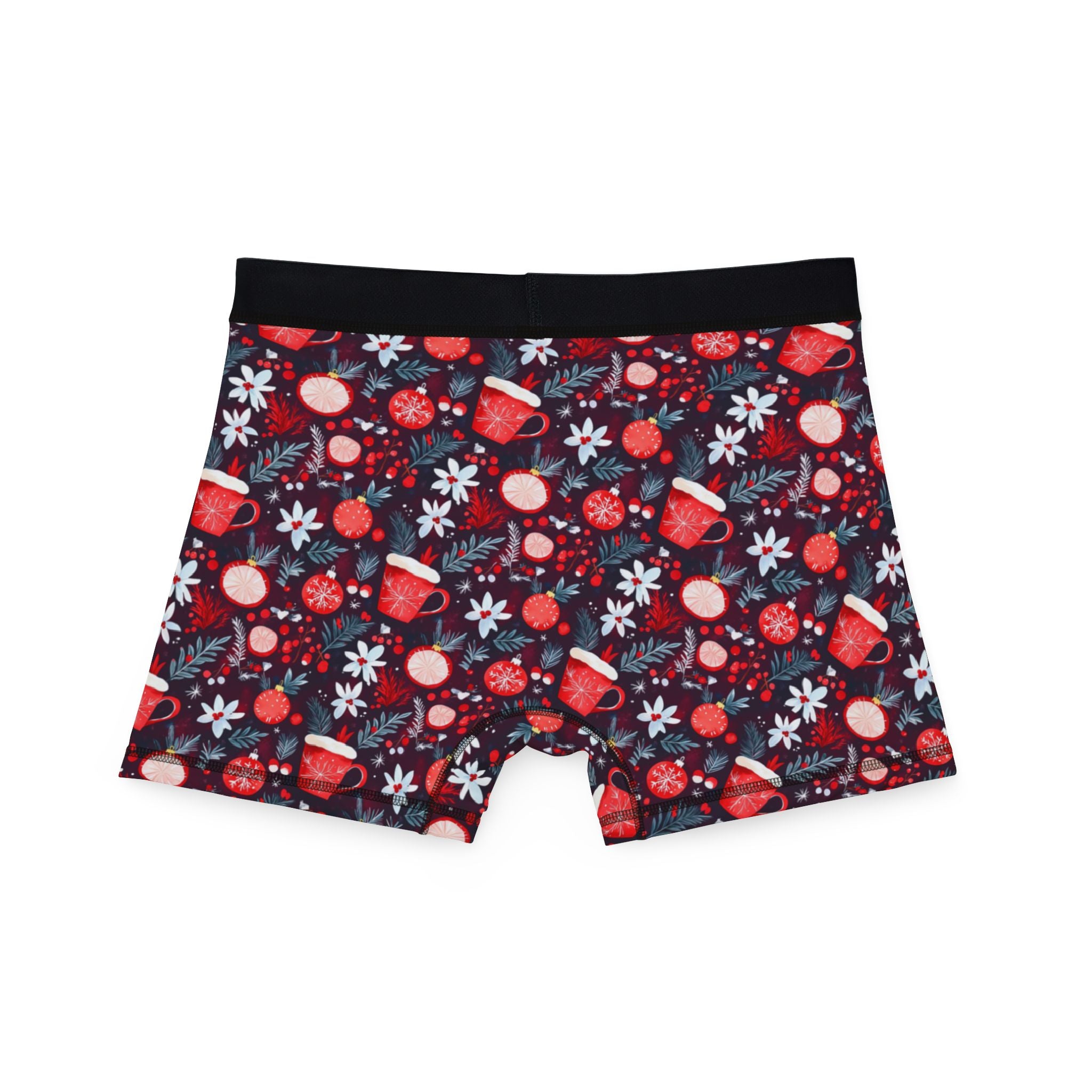 Men's boxers red coquette christmas one