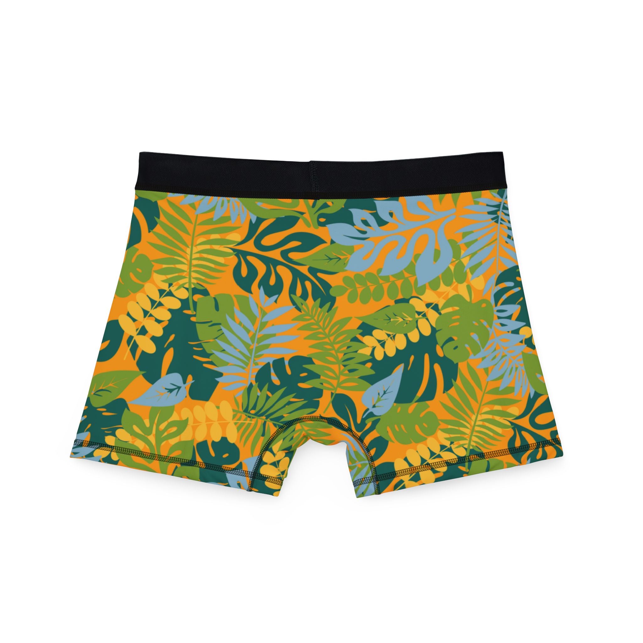 Men's boxers tropical island garden