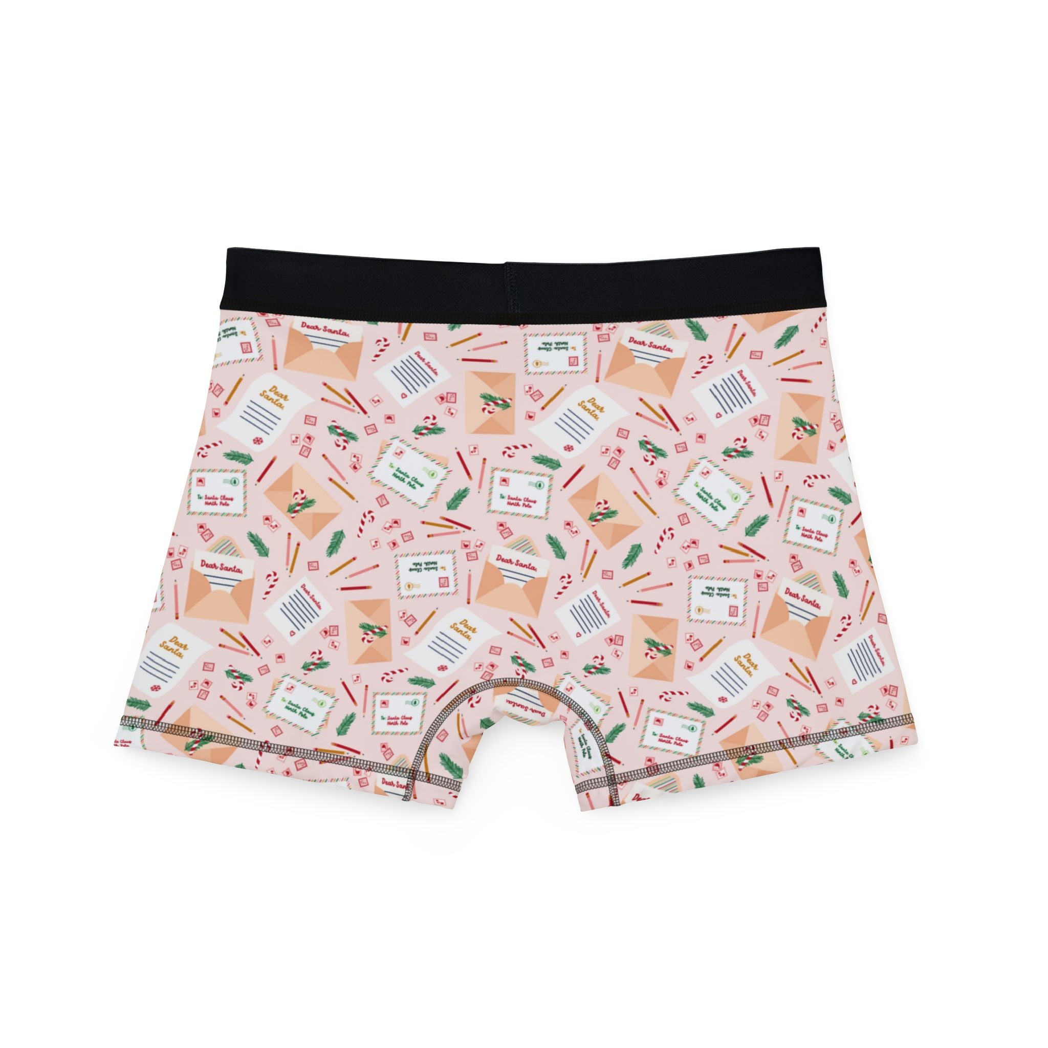 Men's boxers letters to santa christmas