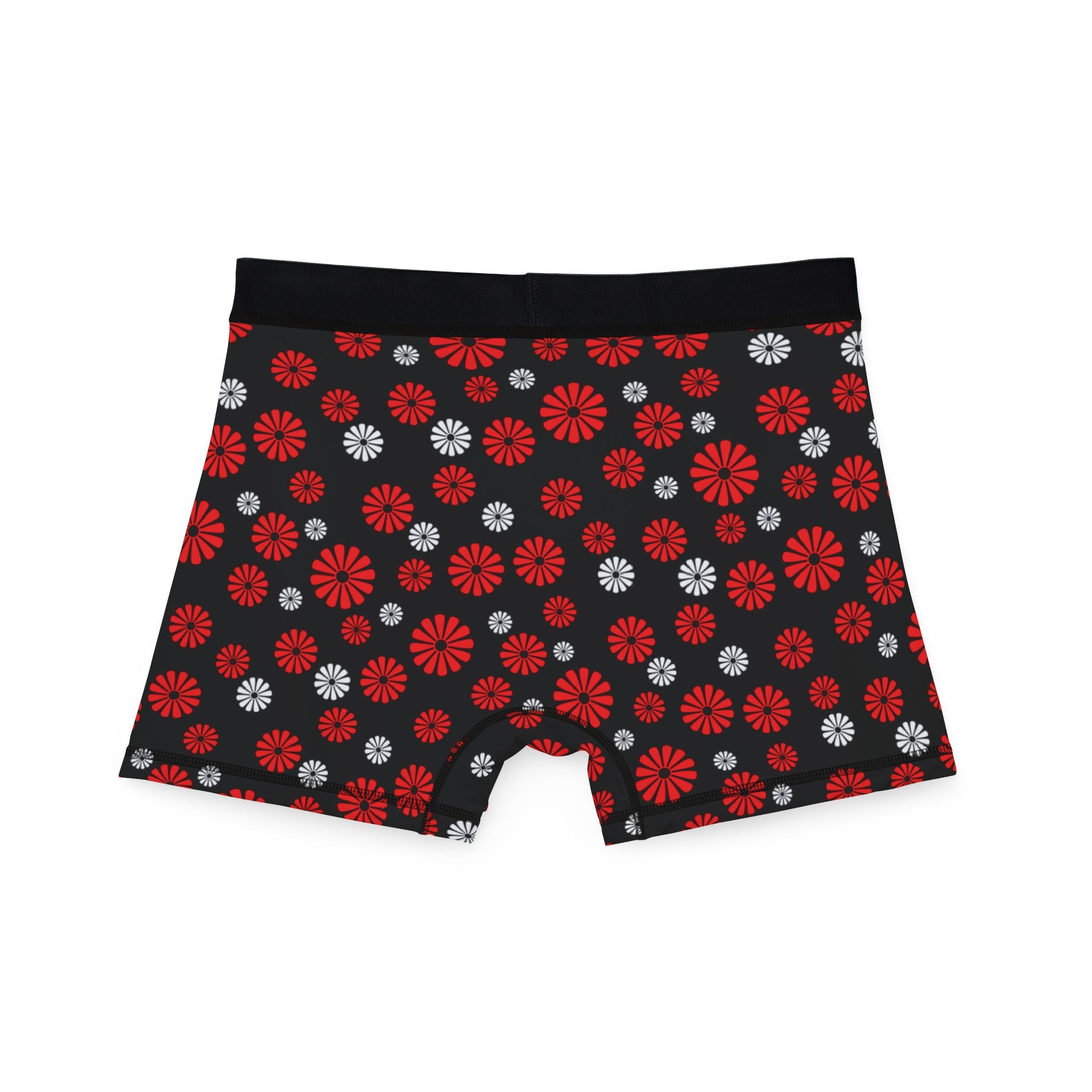 Men's boxers black and red