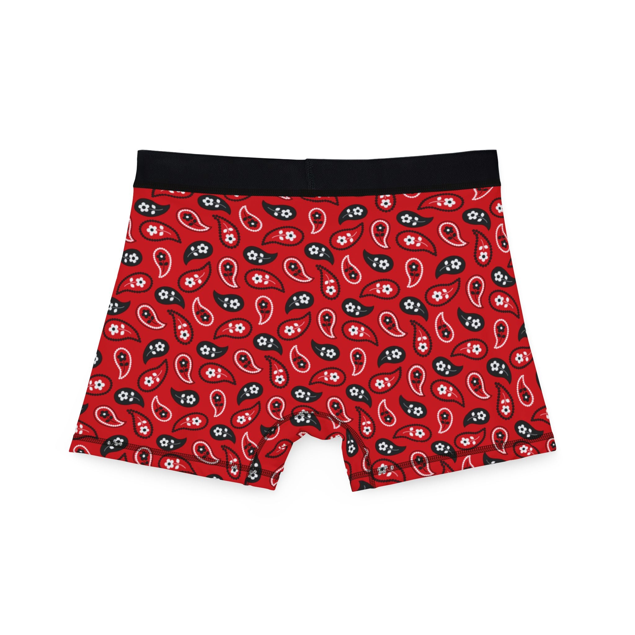 Men's boxers red bandana
