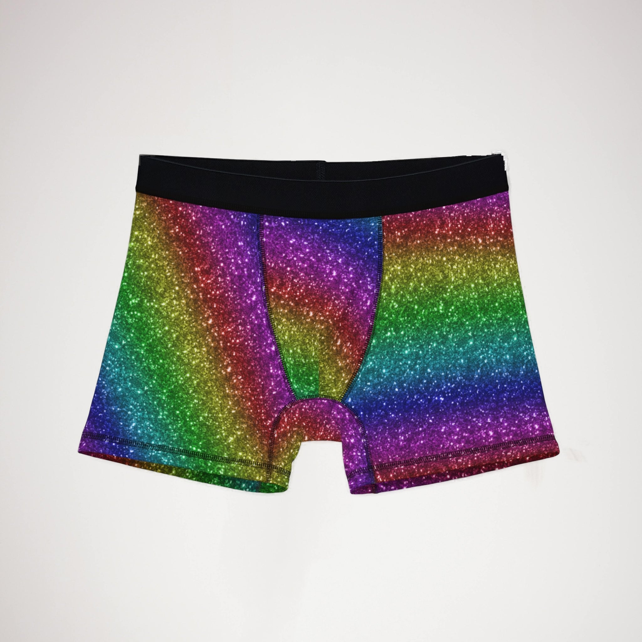 Men's boxers rainbow glitter