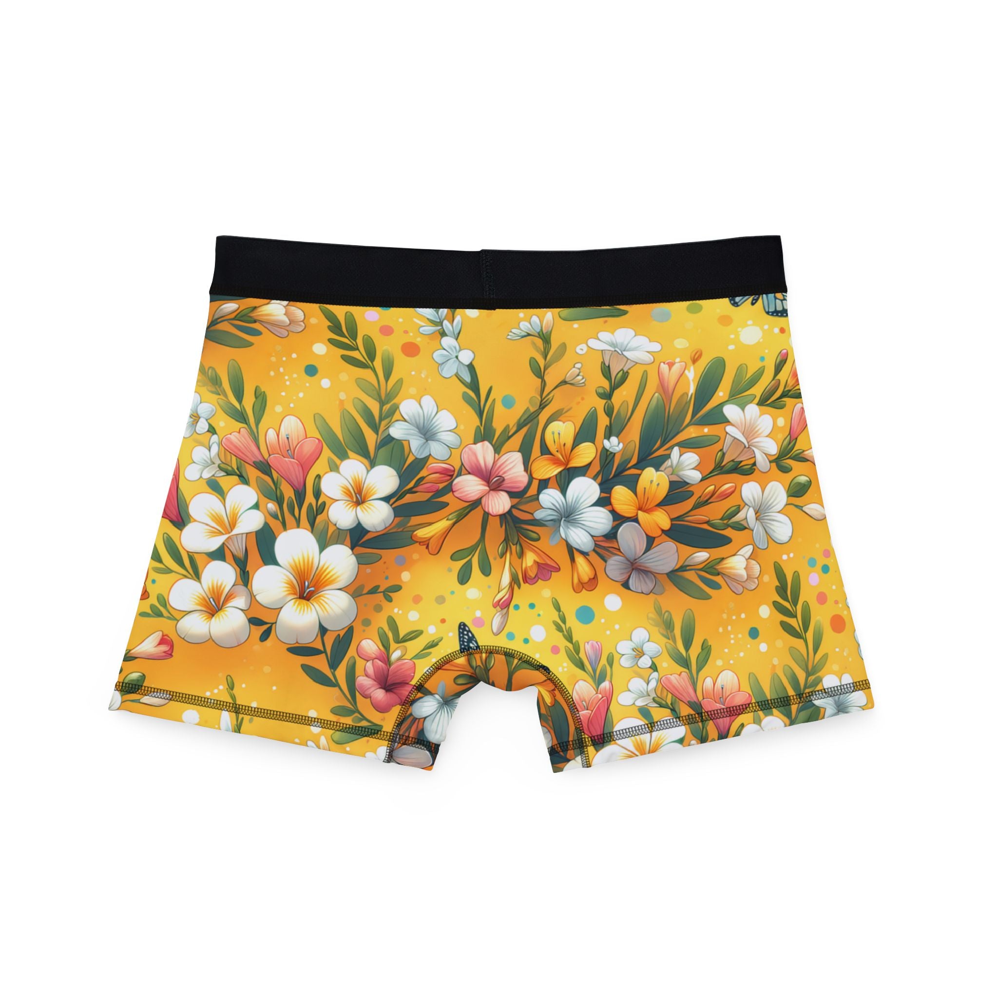 Men's boxers vibrant spring floral