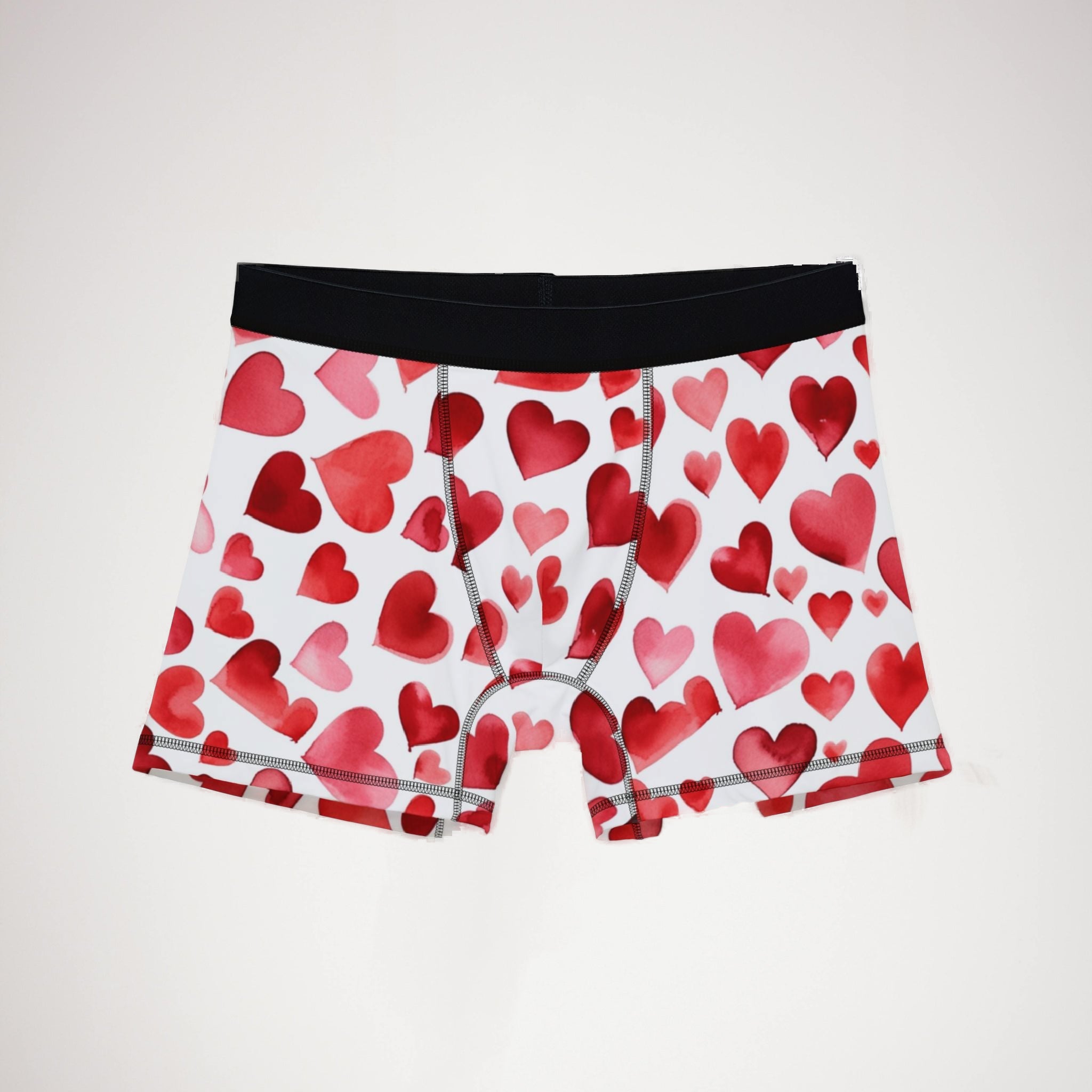 Men's boxers valentines day heart