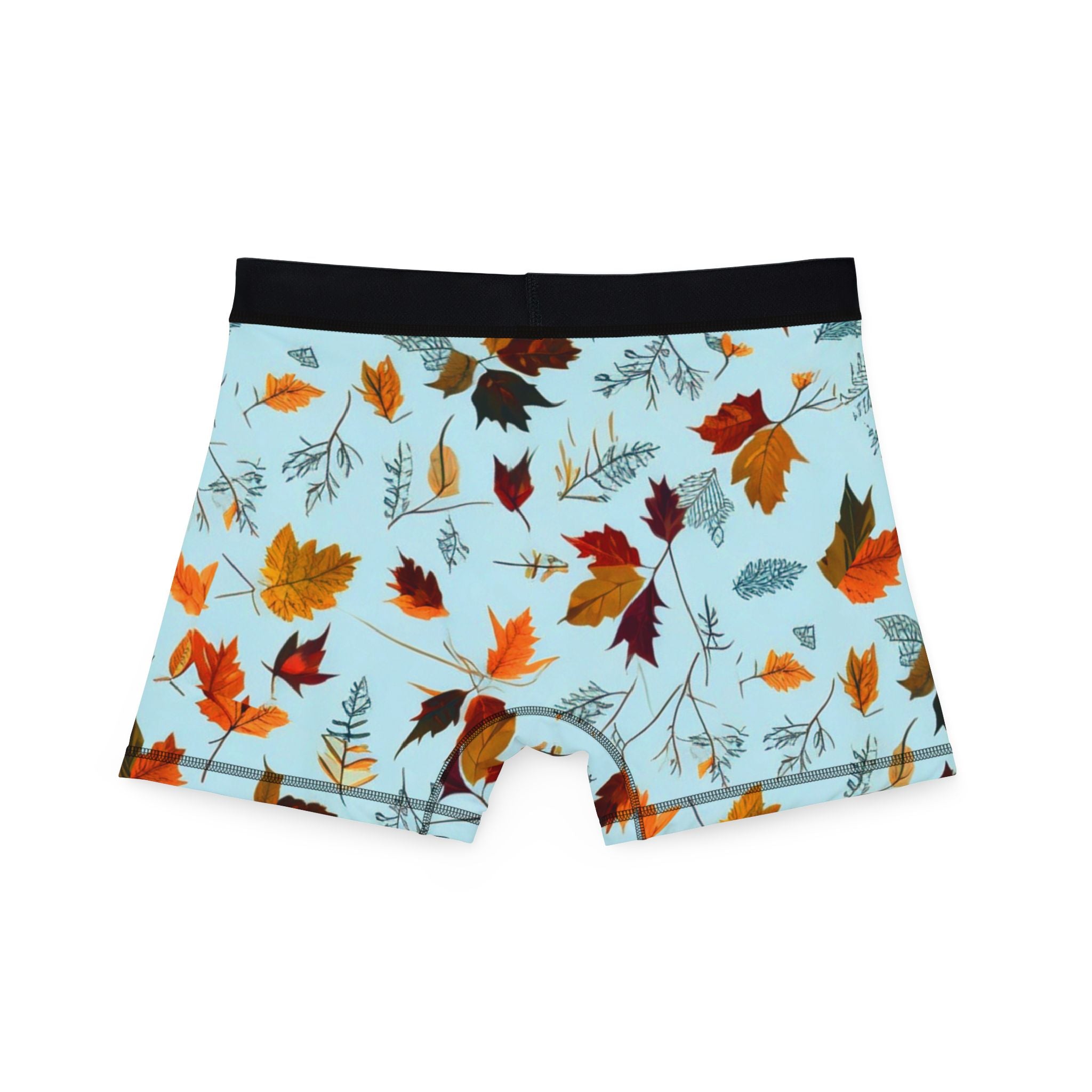 Men's boxers autumn leaves