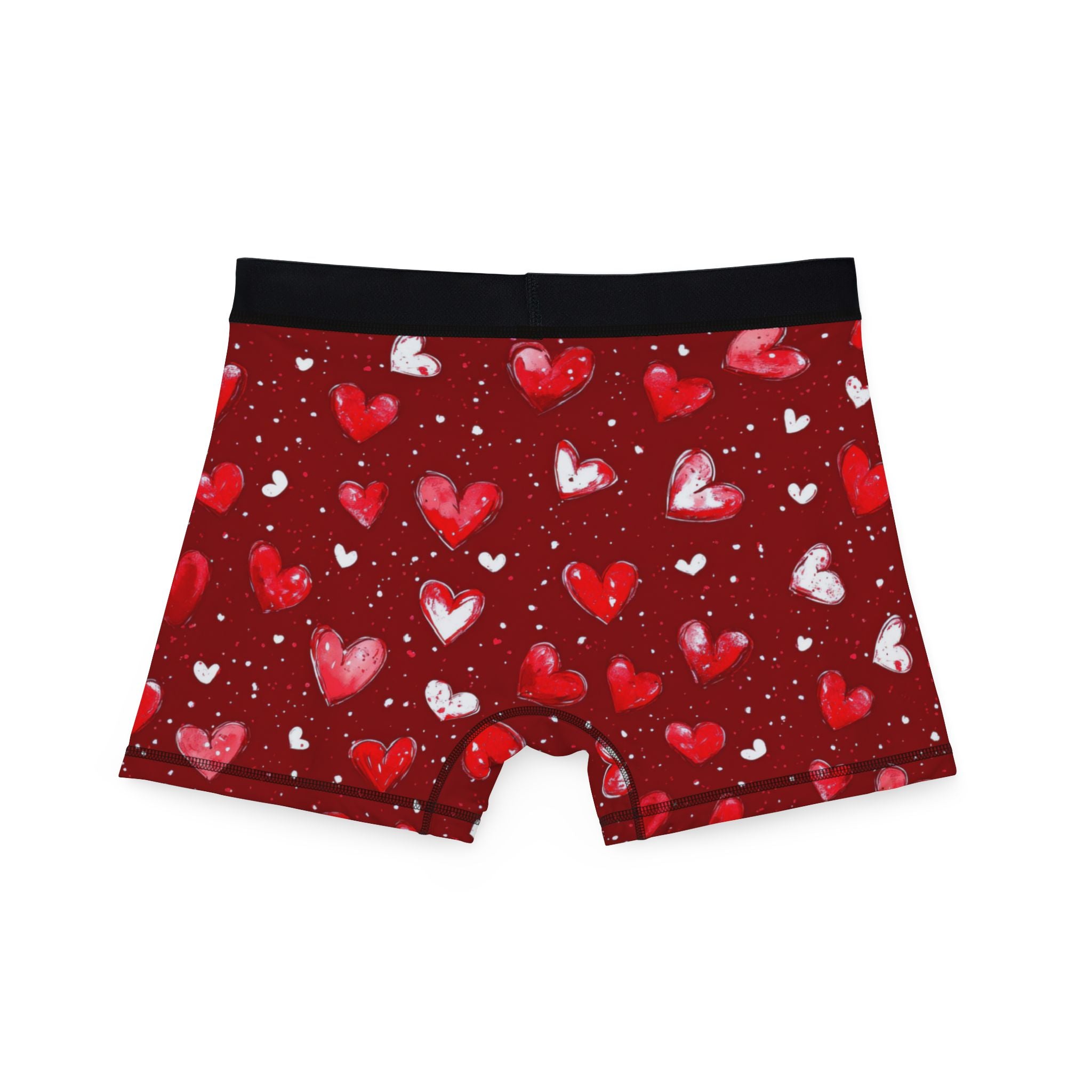 Men's boxers valentine red heart one one