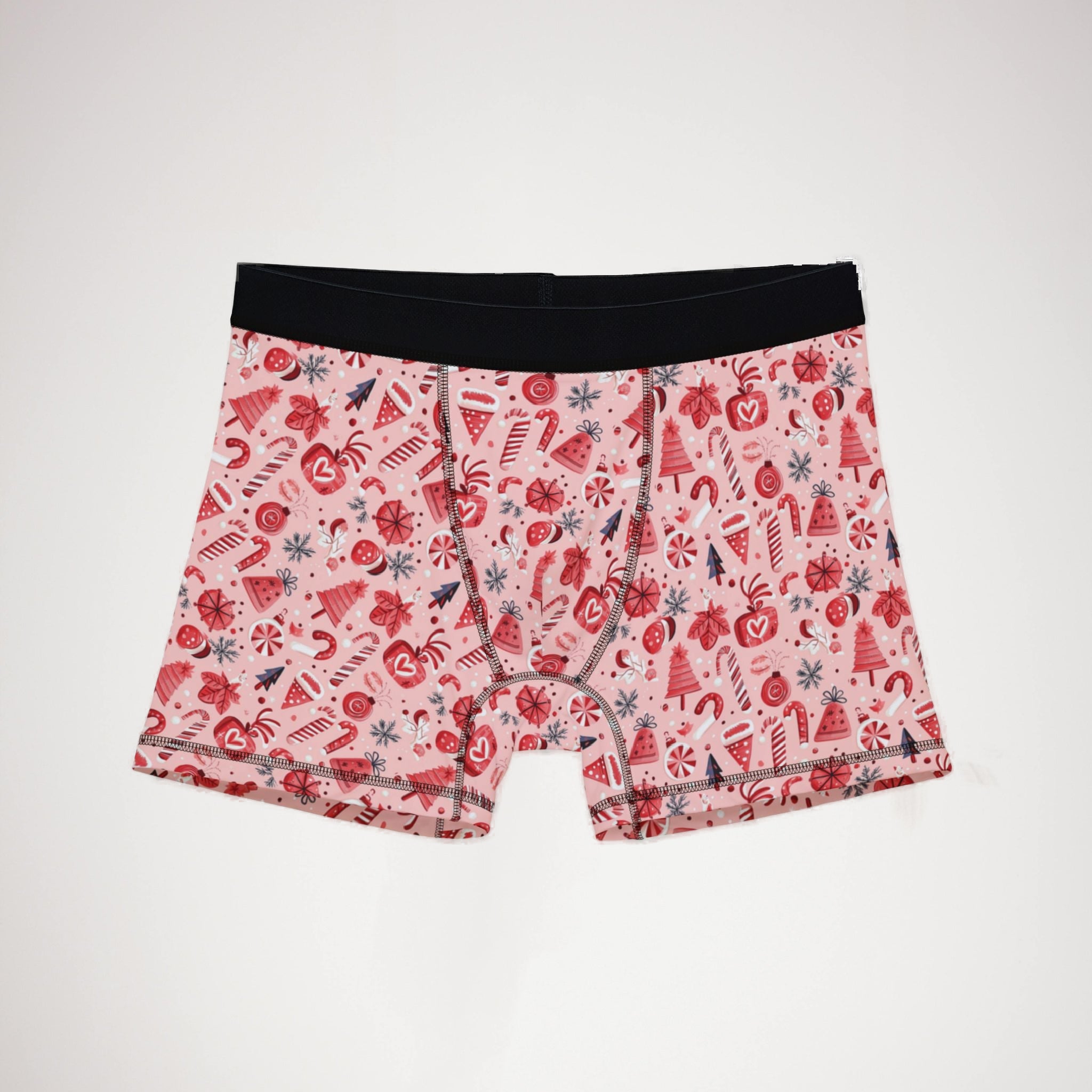 Men's boxers red coquette christmas