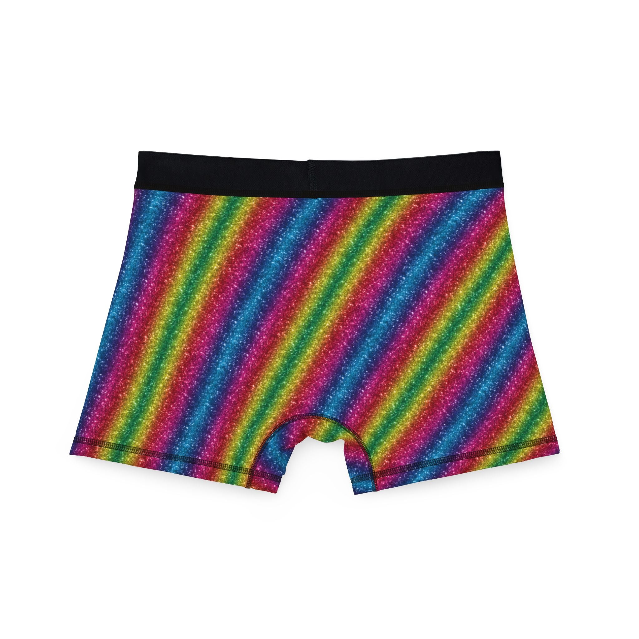 Men's boxers rainbow glitter