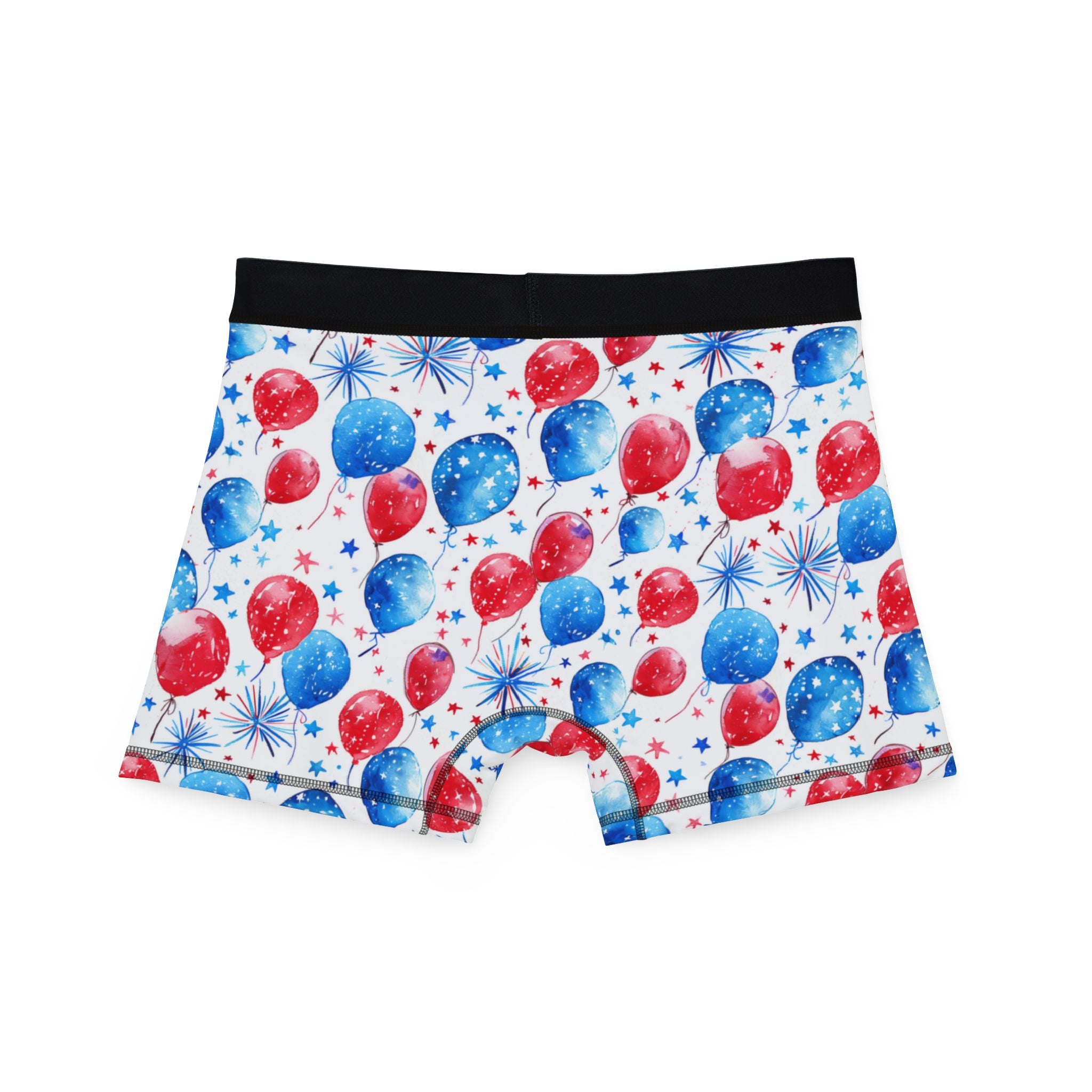 Men's boxers watercolor 4th of july