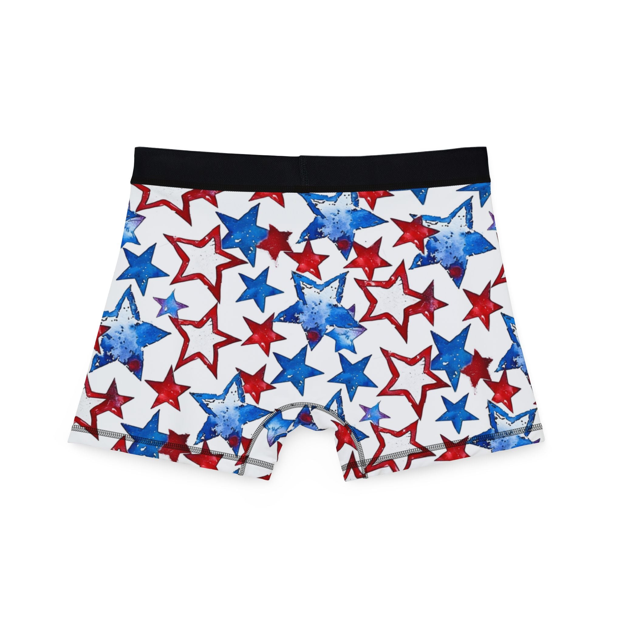 Men's boxers watercolor 4th of july