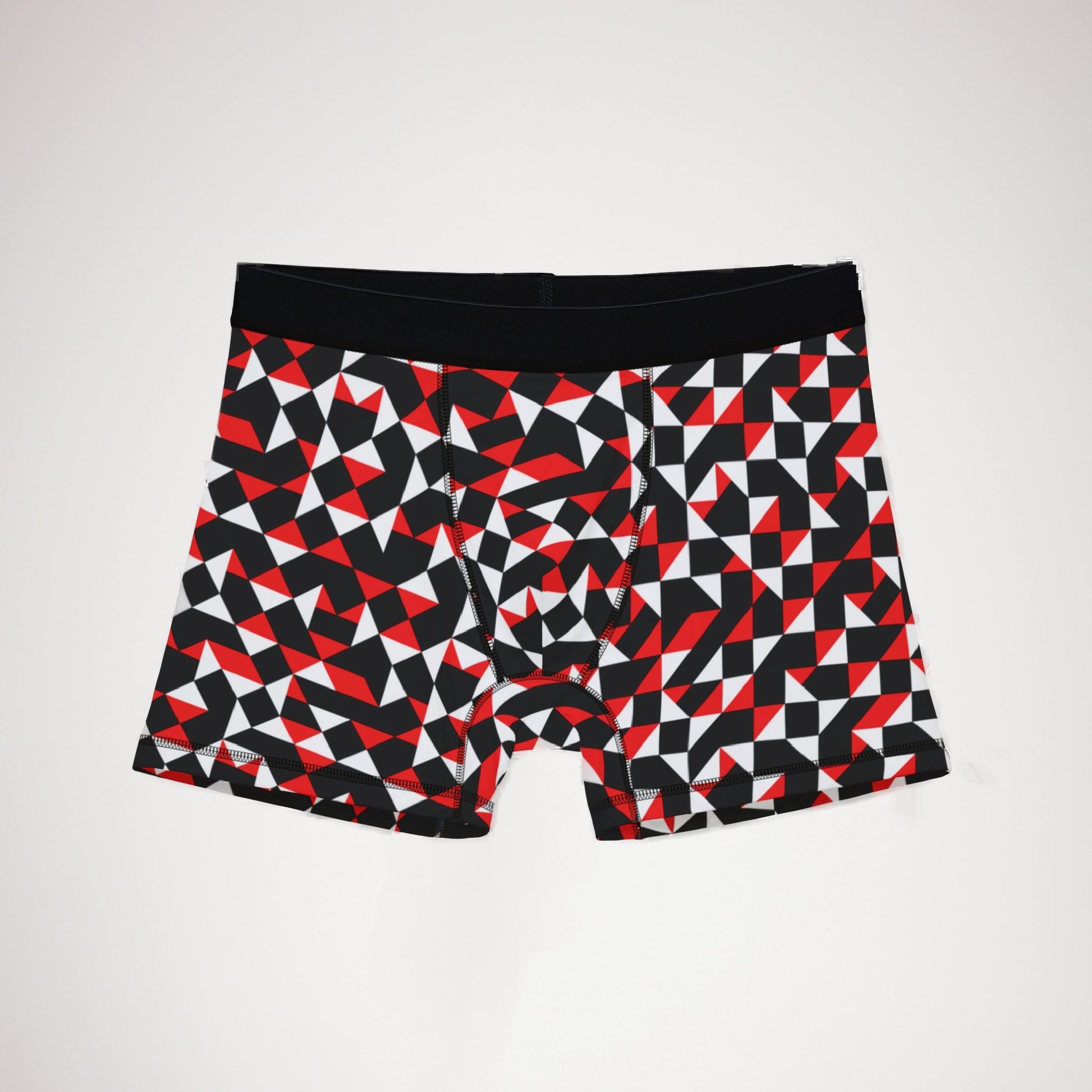 Men's boxers black and red
