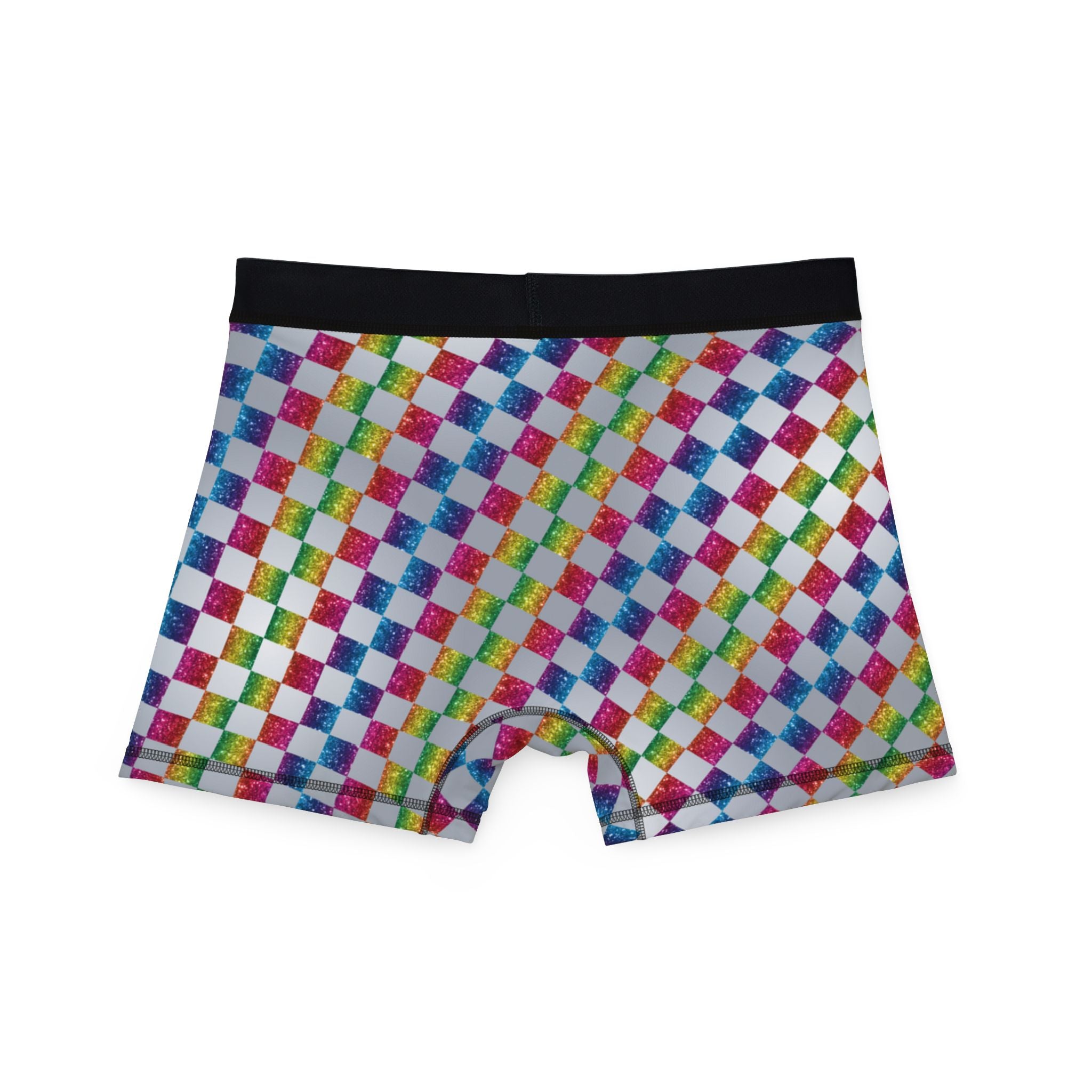 Men's boxers rainbow glitter