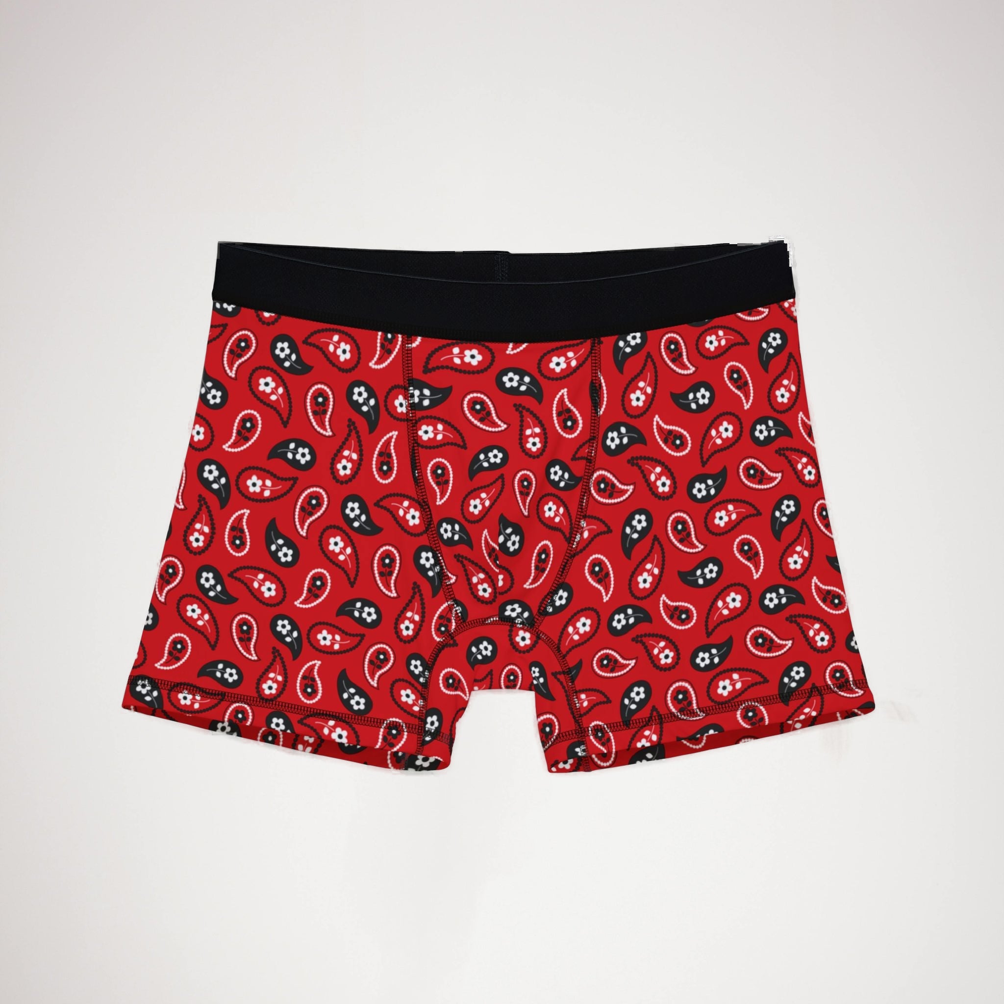 Men's boxers red bandana