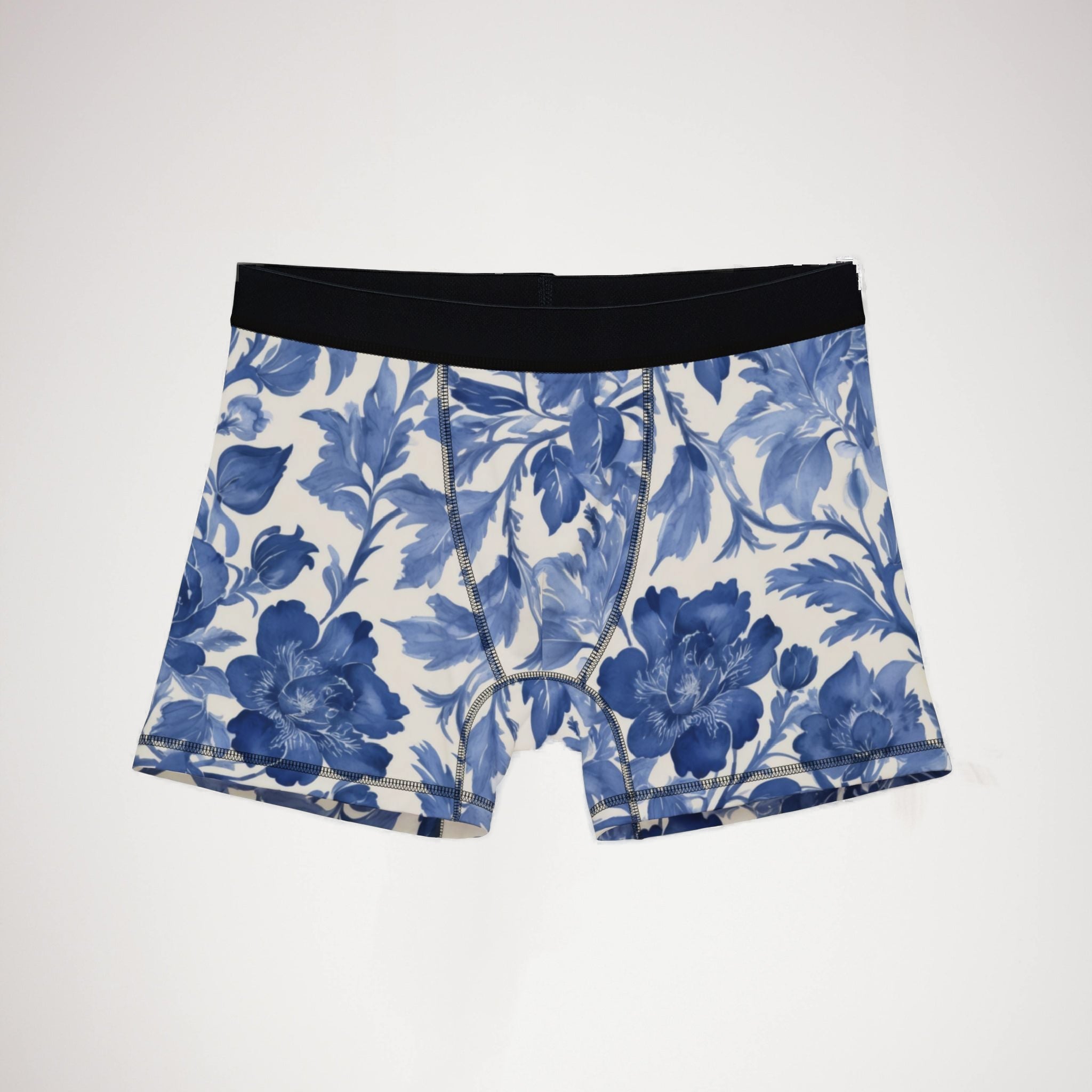 Men's boxers blue french toile