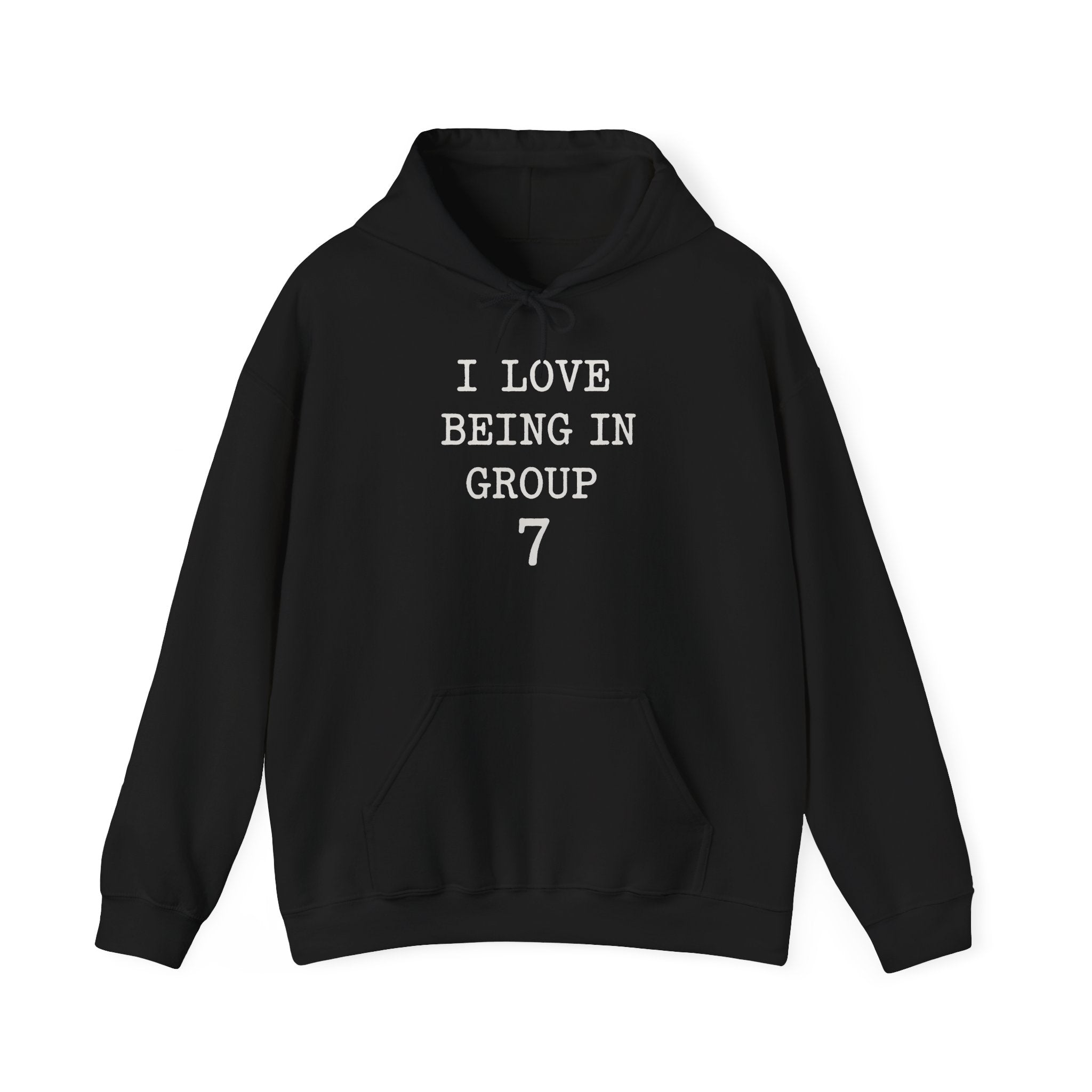 I Love Being In Group 7 Sp - Gildan Unisex Heavy Blend™ Hooded Sweatshirt