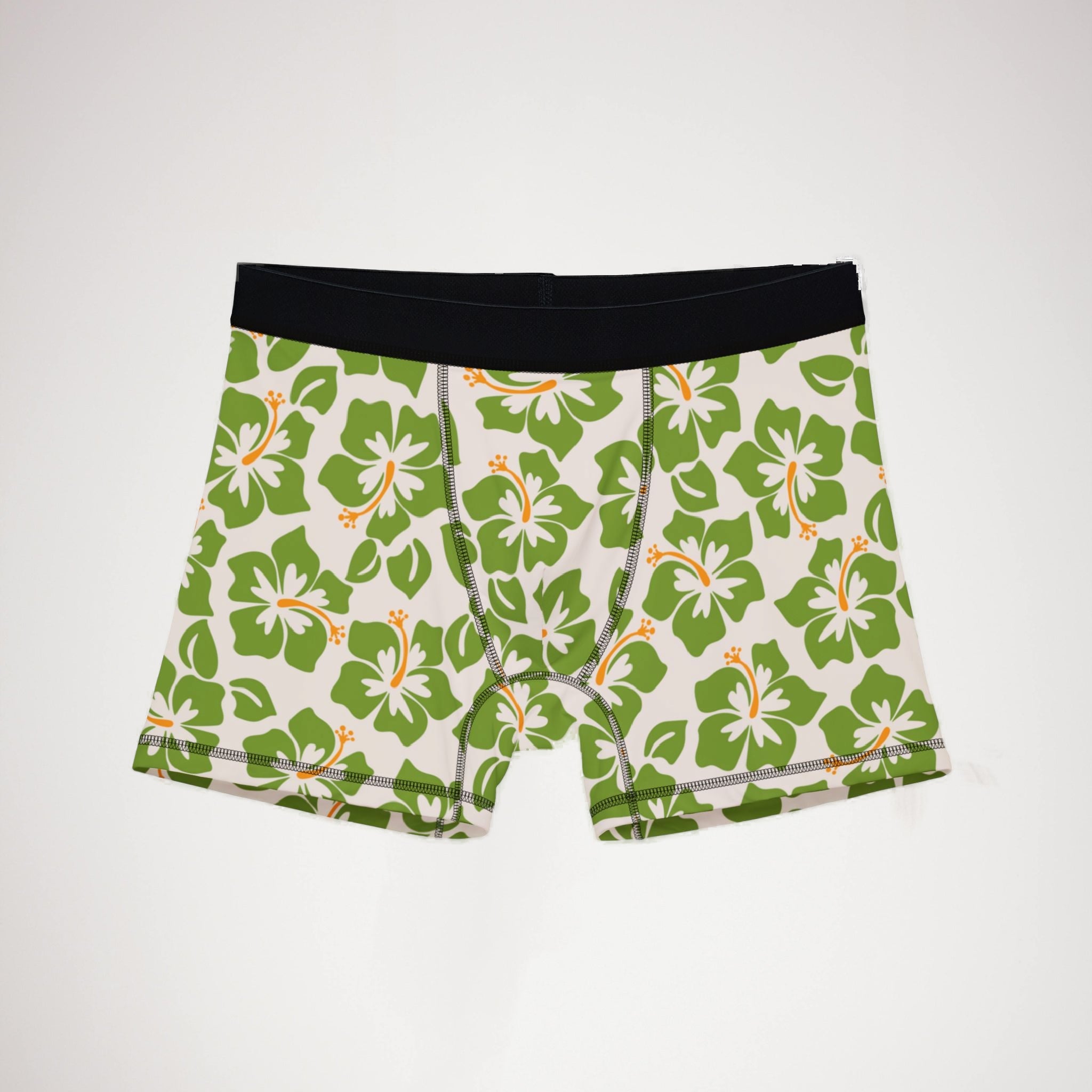 Men's boxers tropical island garden