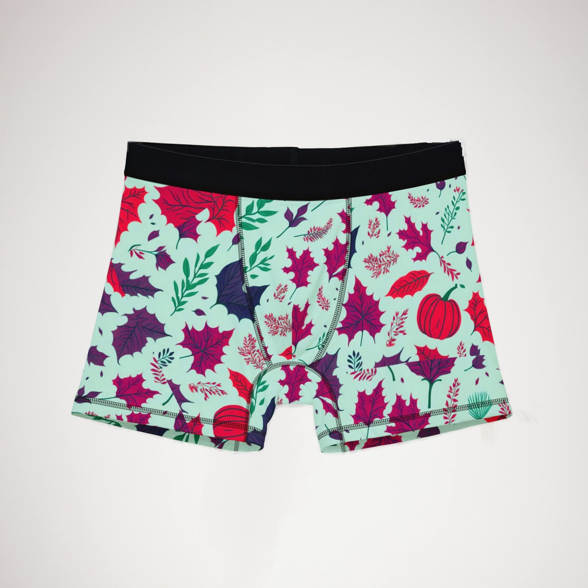 Men's boxers autumn leaves