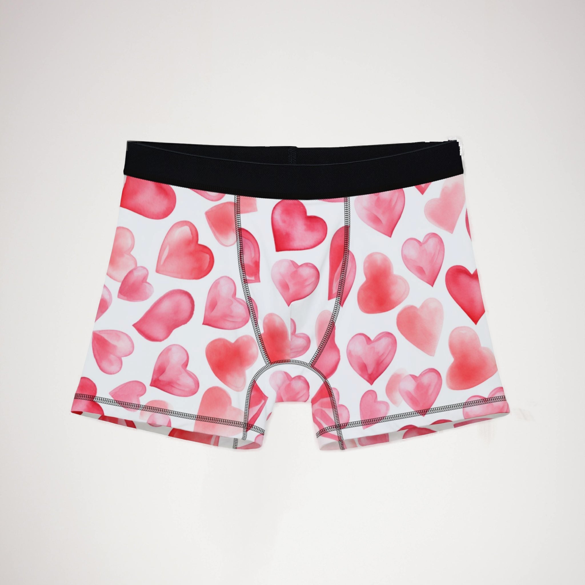 Men's boxers valentines day heart