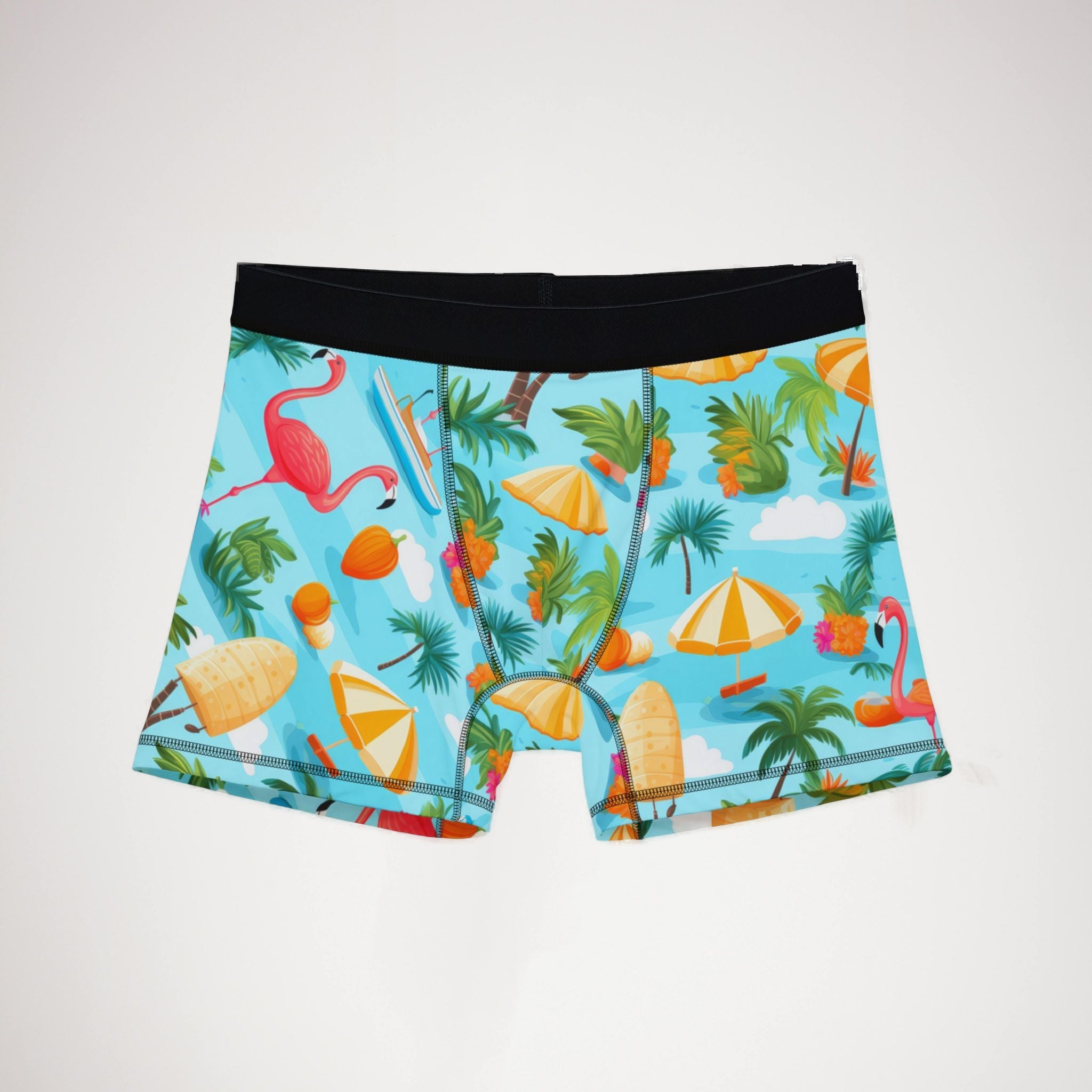 Men's boxers tropical summer beach one