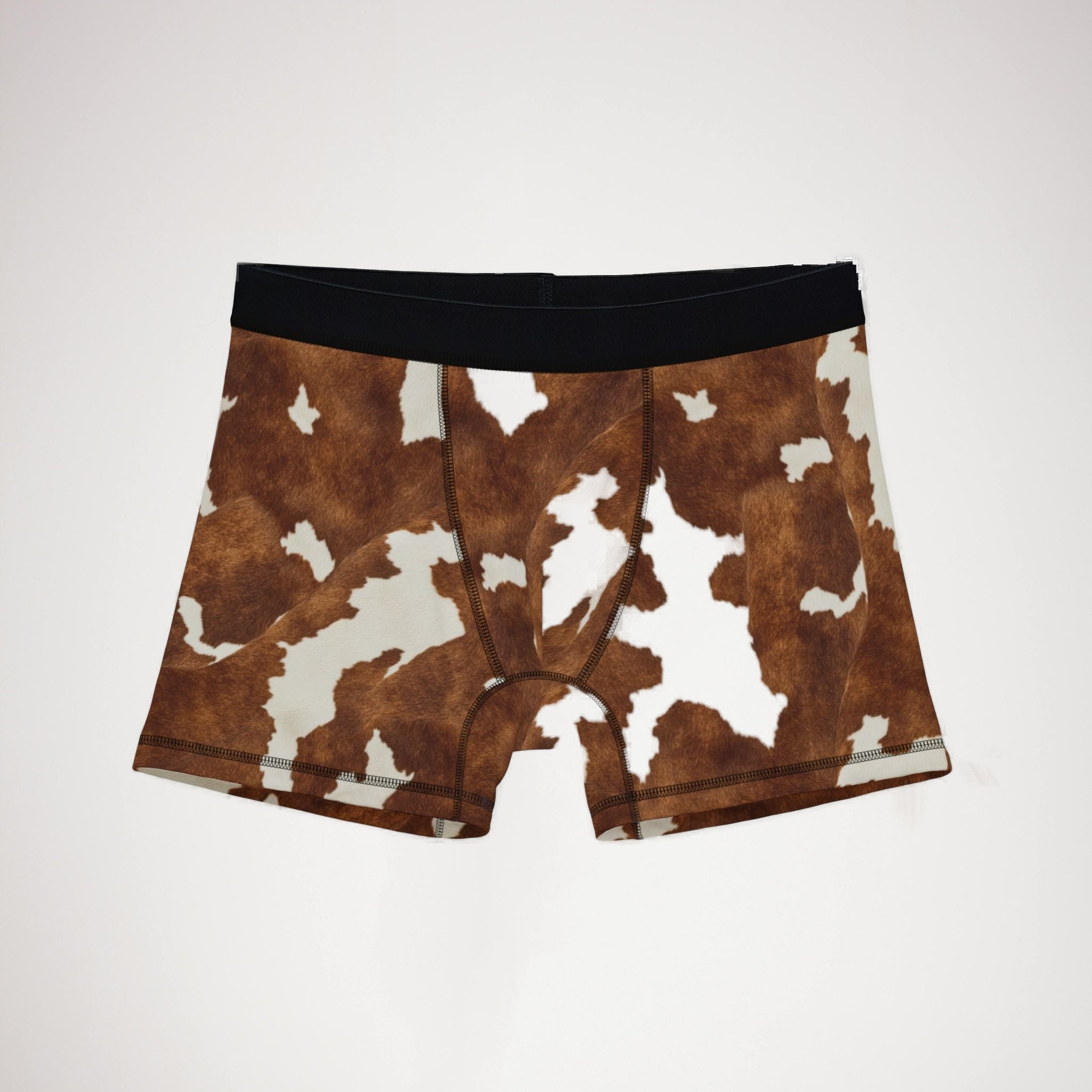 Men's boxers colorful cow print