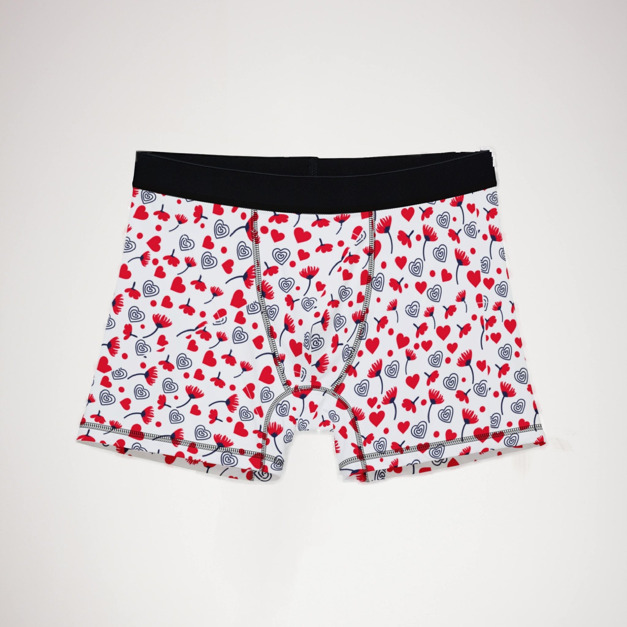 Men's boxers about valentines
