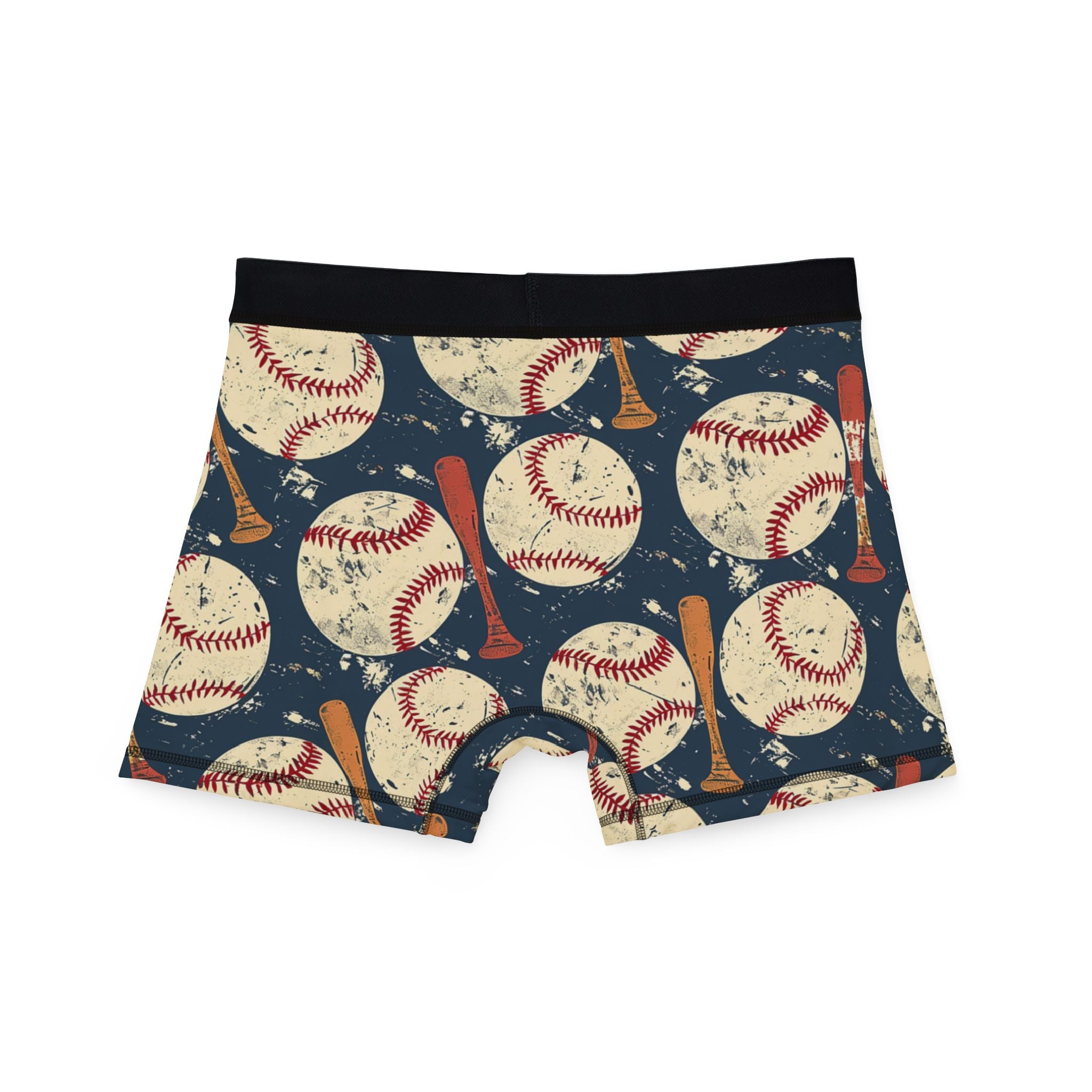 Men's boxers retro baseball