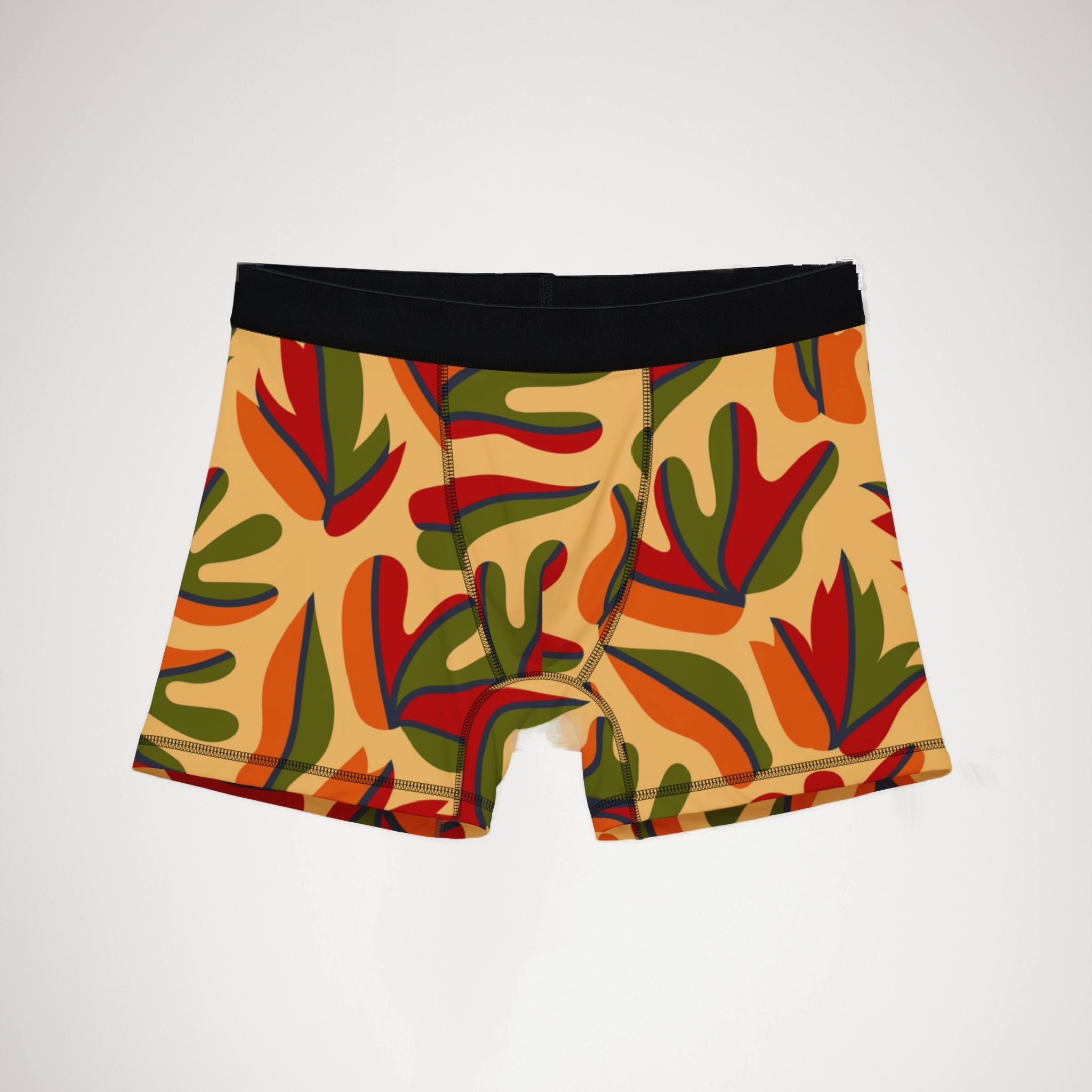 Men's boxers autumn leaves iii