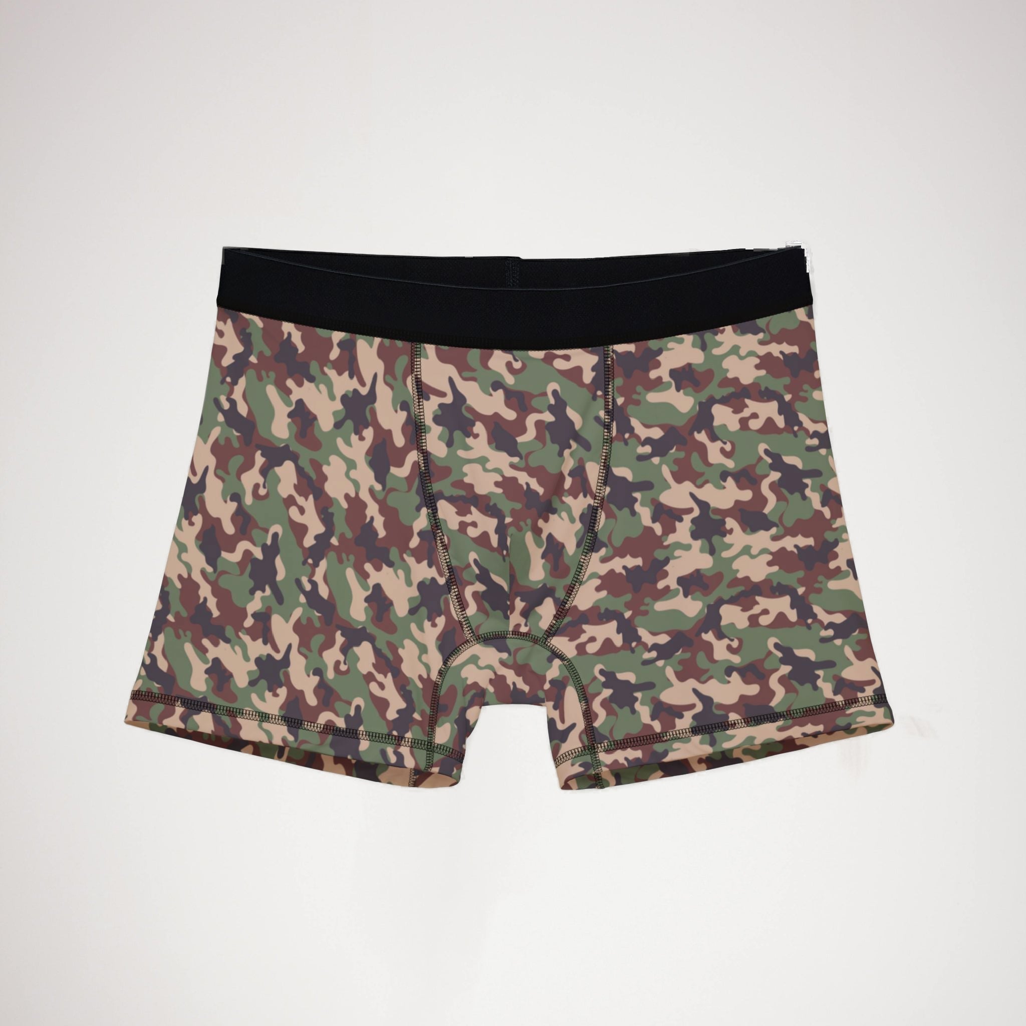 Men's boxers colorful camouflage