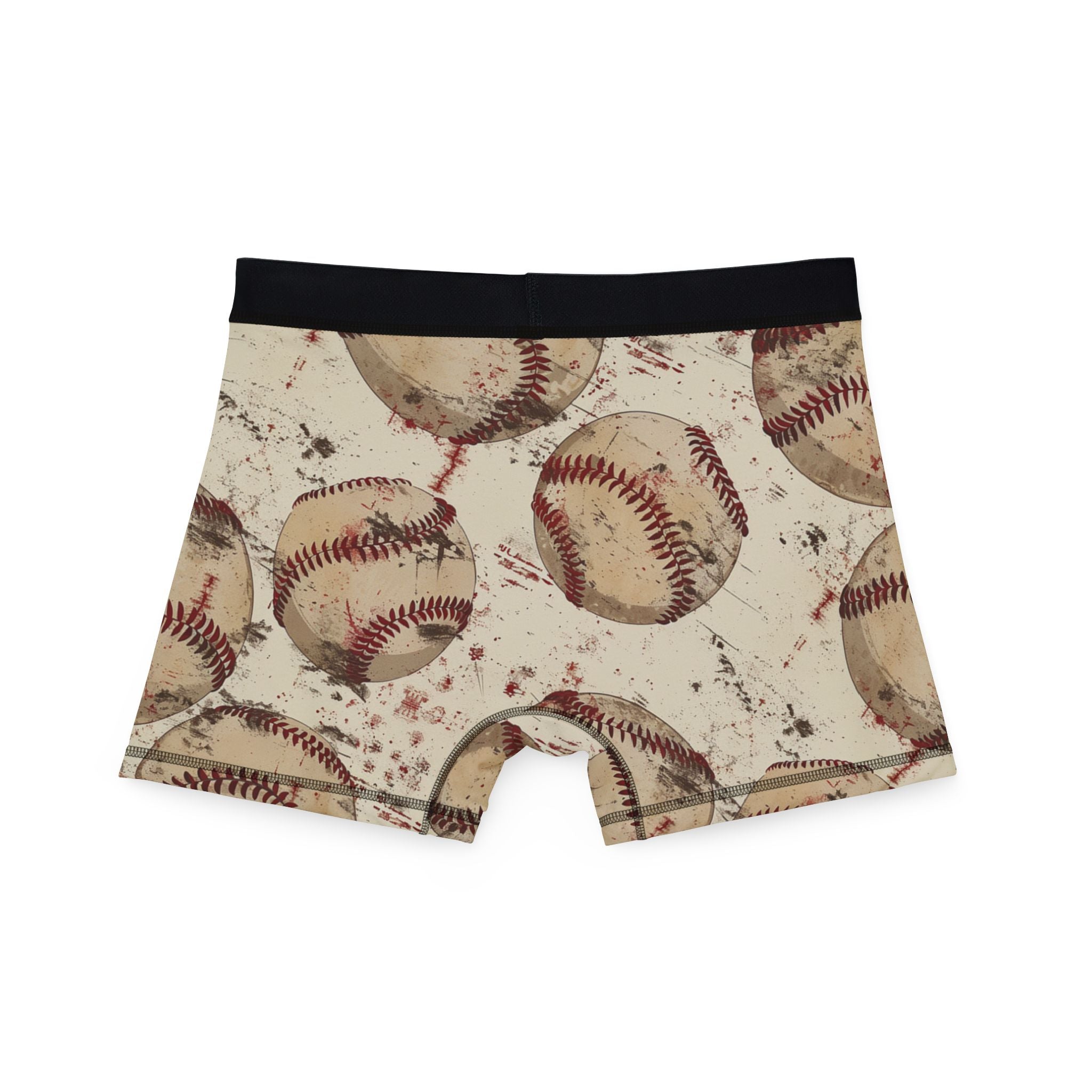 Men's boxers retro baseball