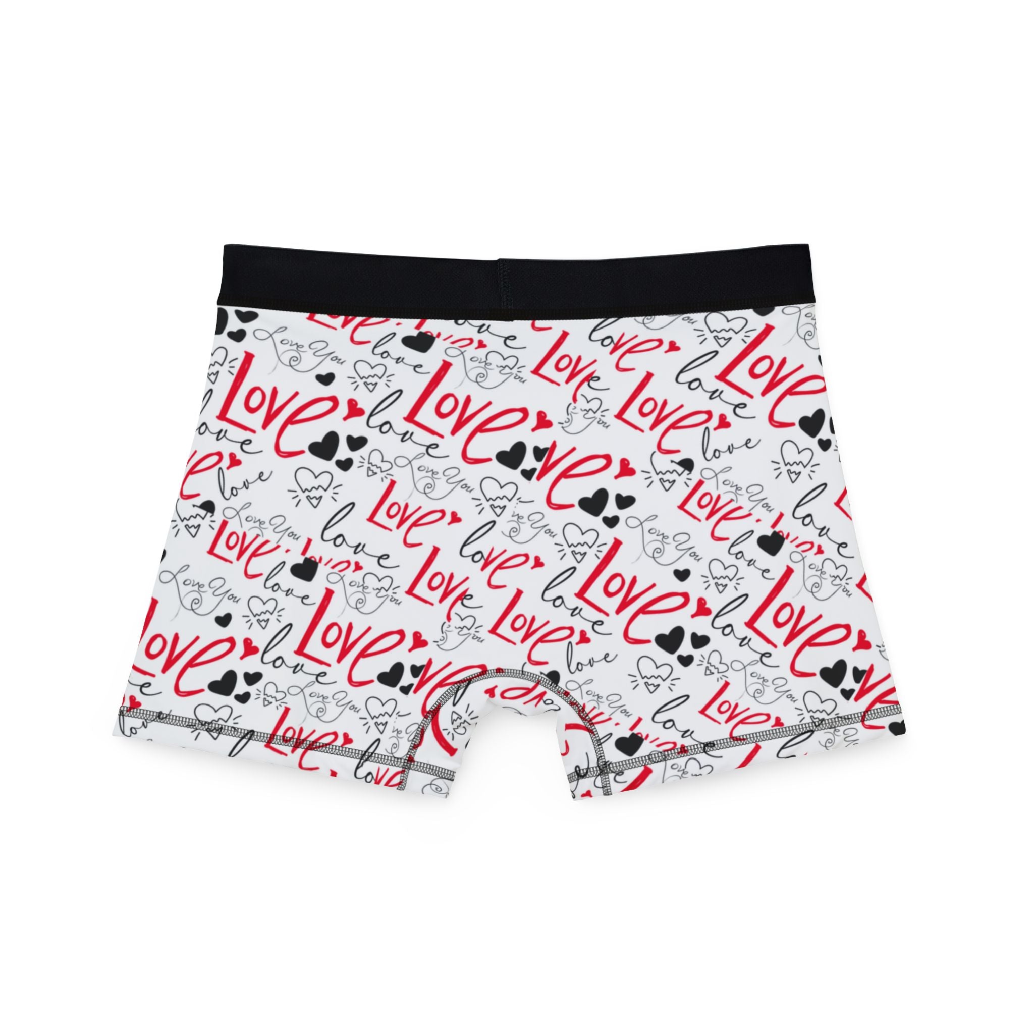 Men's boxers about valentines