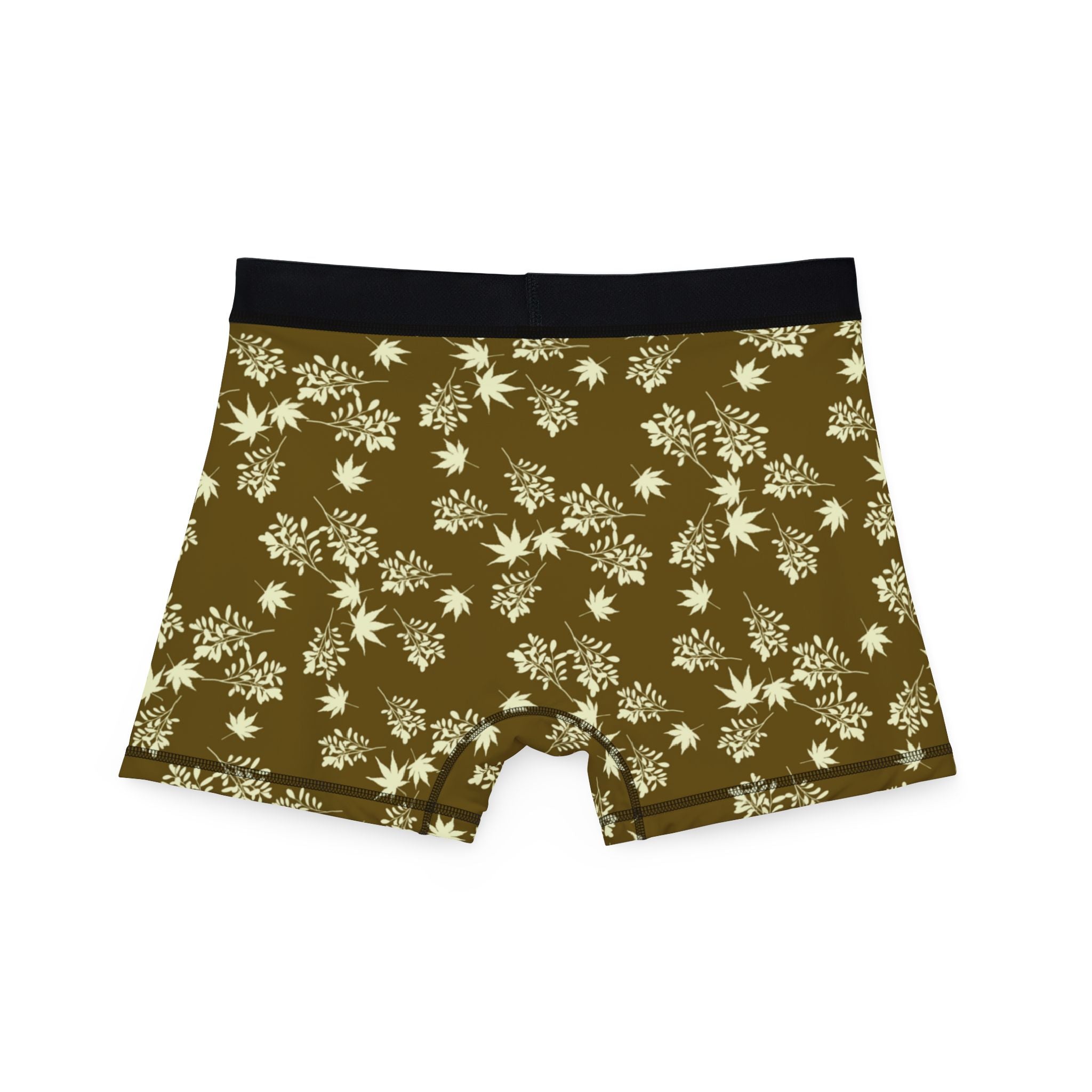 Men's boxers autumn leaves