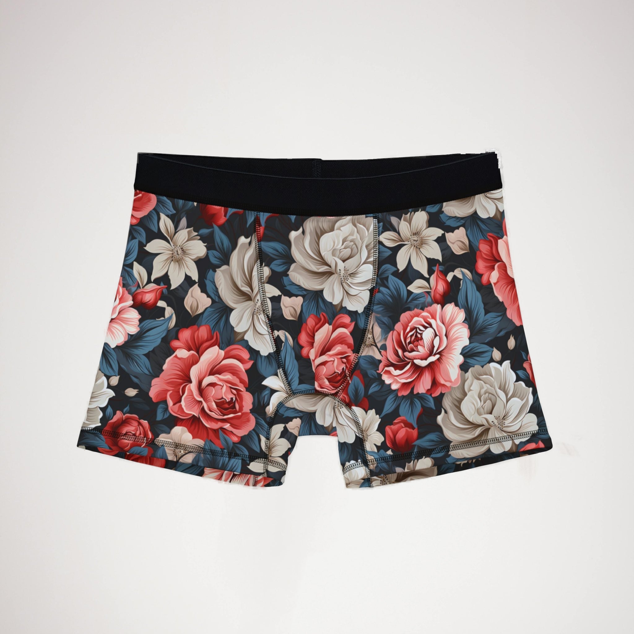 Men's boxers cherry rose