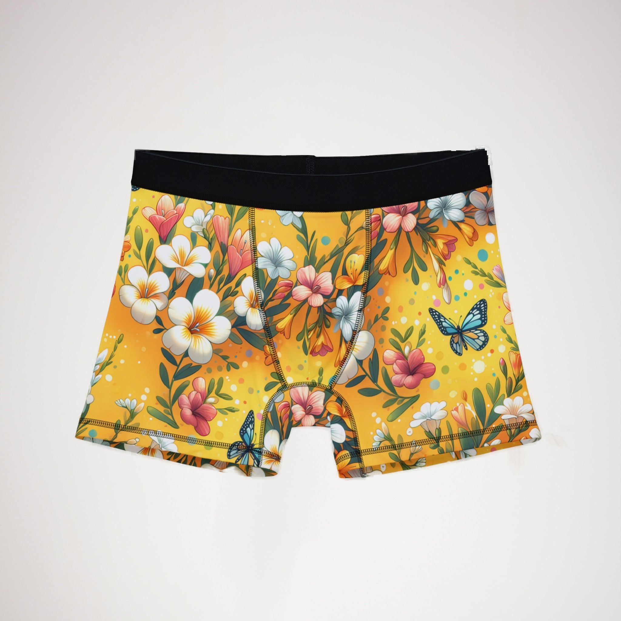 Men's boxers vibrant spring floral