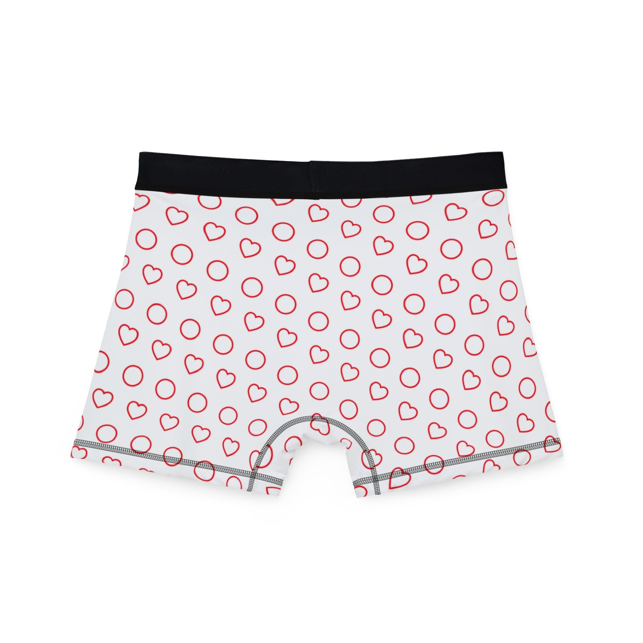 Men's boxers red christmas dots