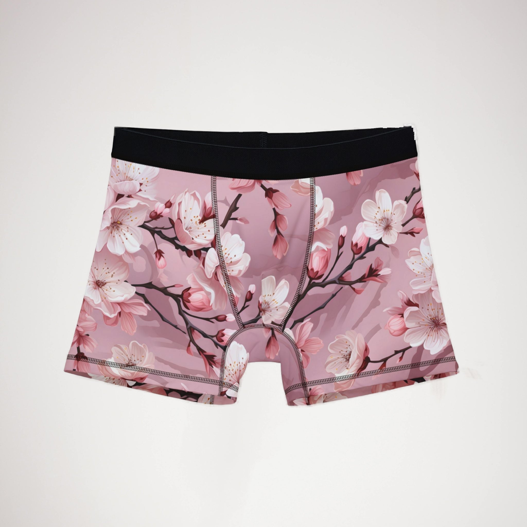Men's boxers cherryblossom floral