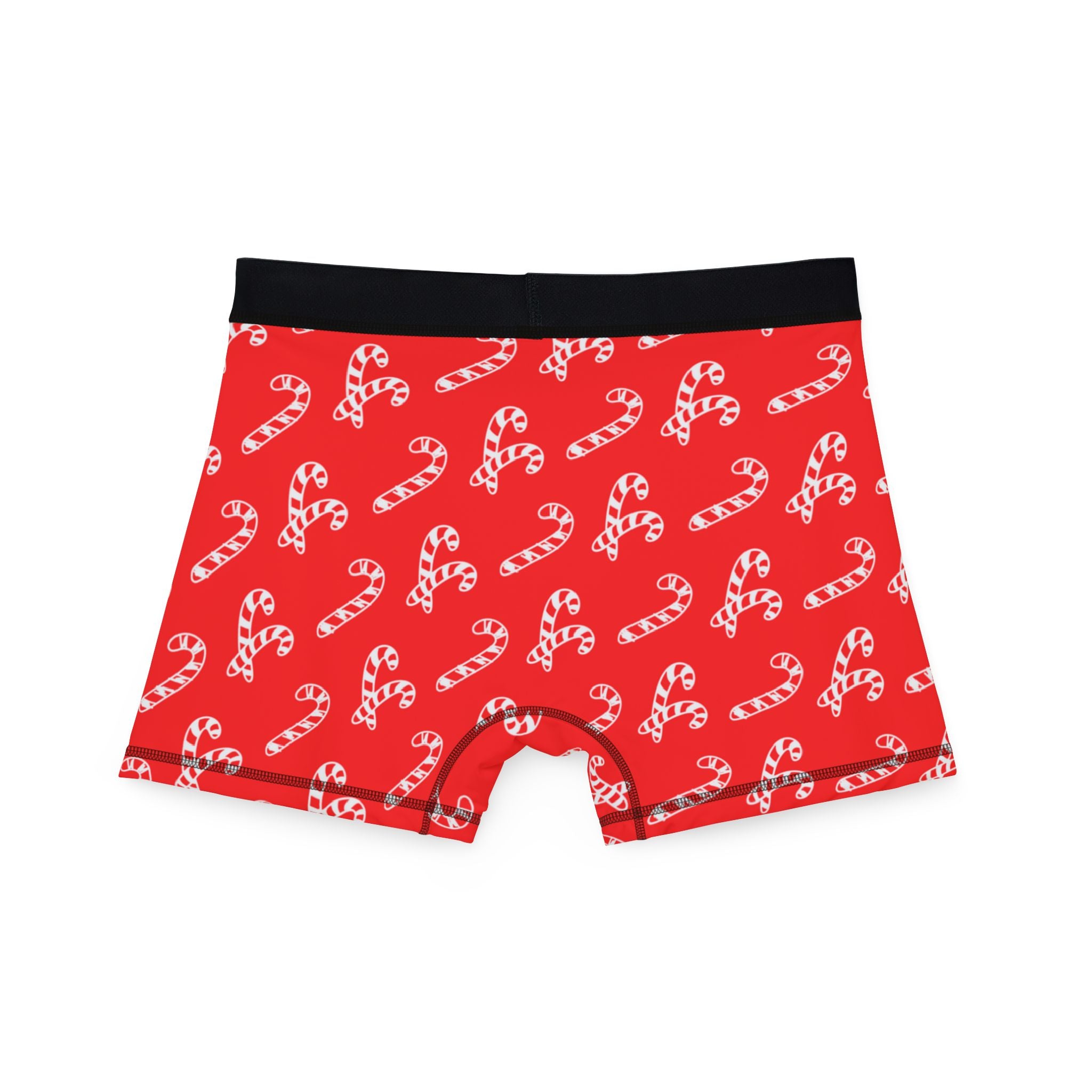 Men's boxers red white christmas