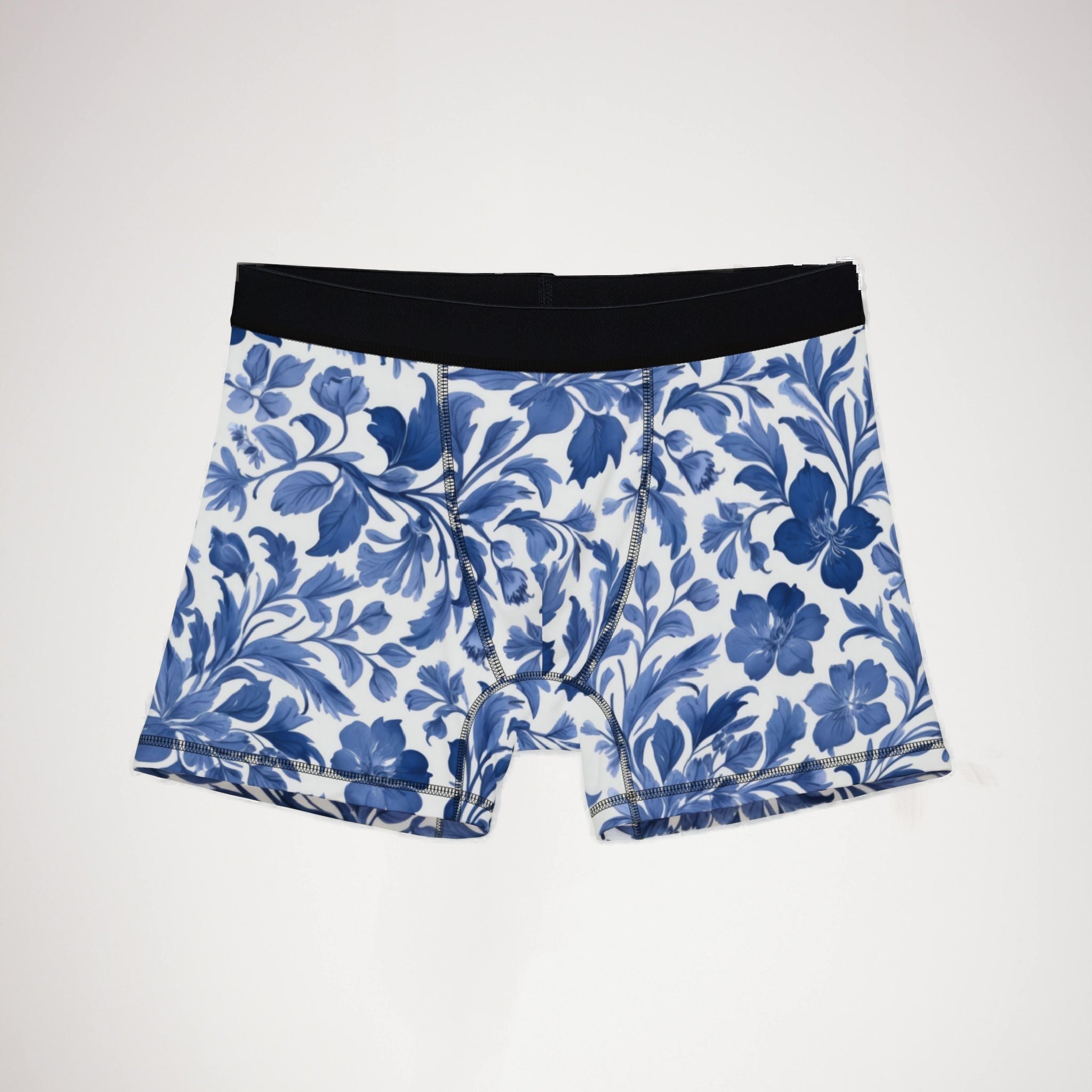 Men's boxers blue french toile