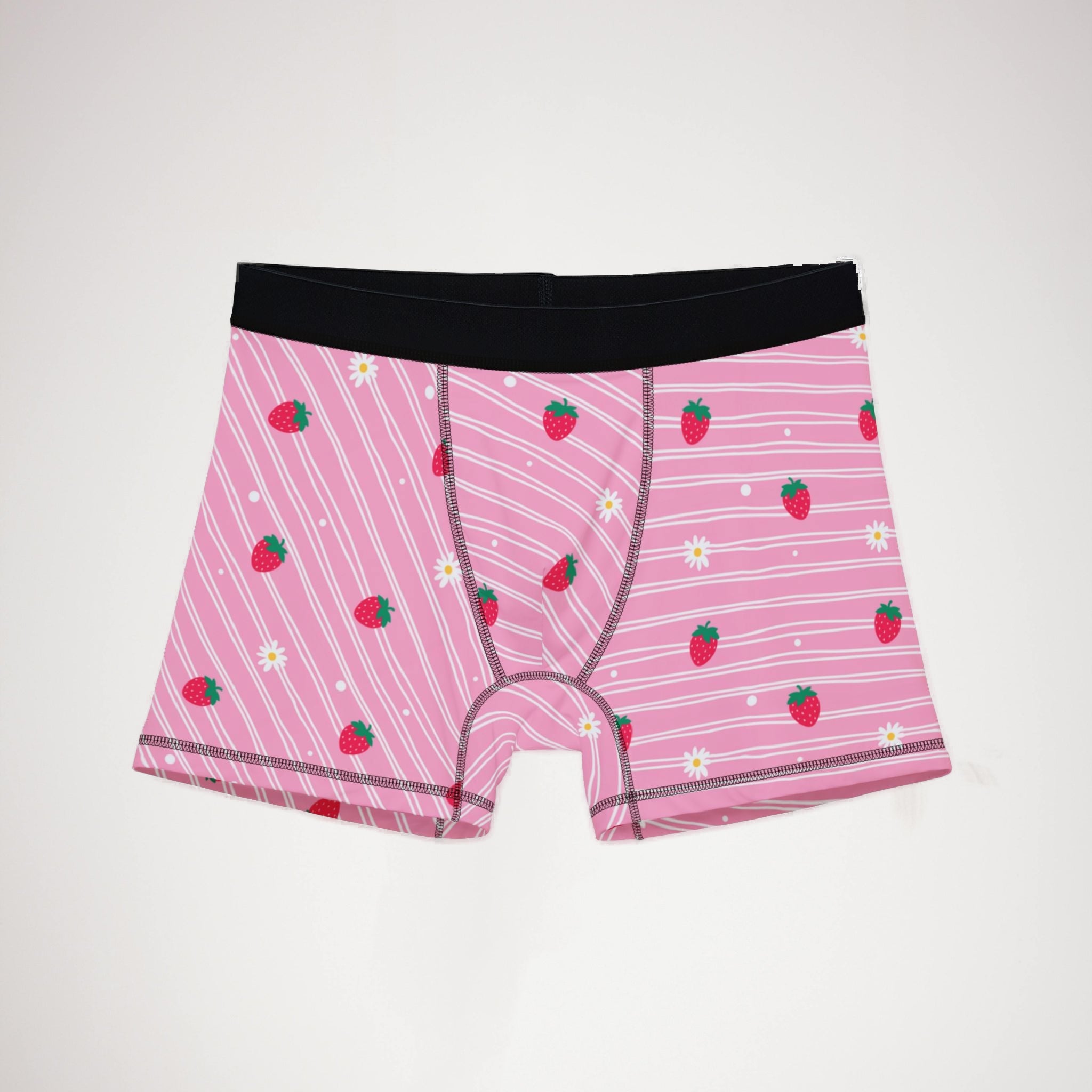 Men's boxers strawberry hot daisy