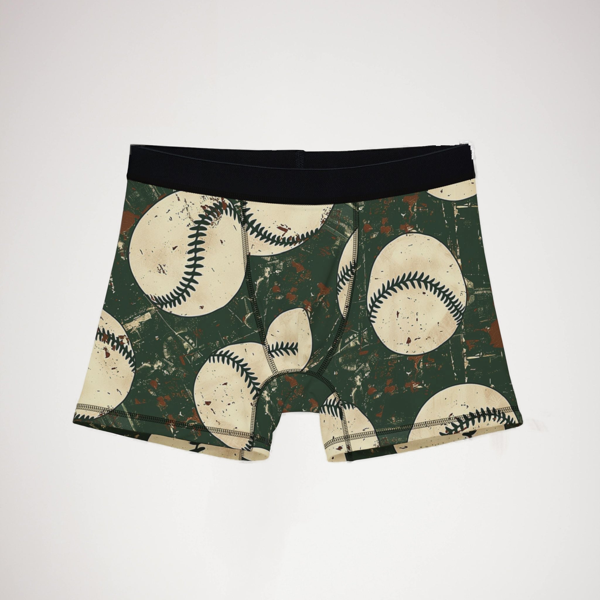 Men's boxers retro baseball