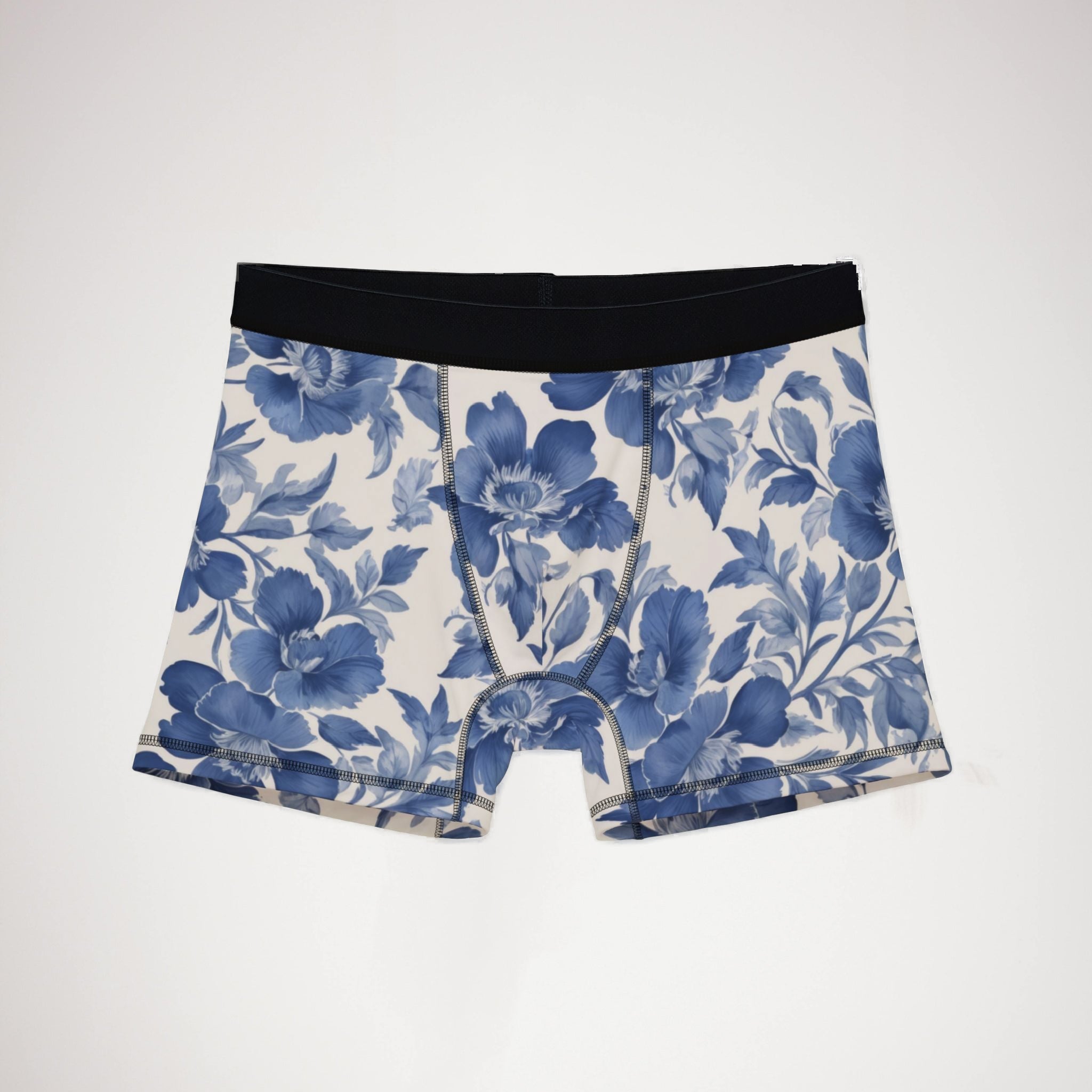 Men's boxers blue french toile