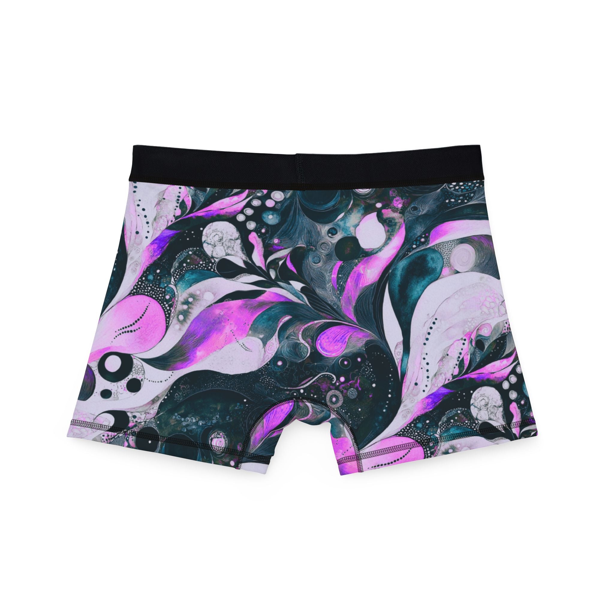 Men's boxers watercolor abstract