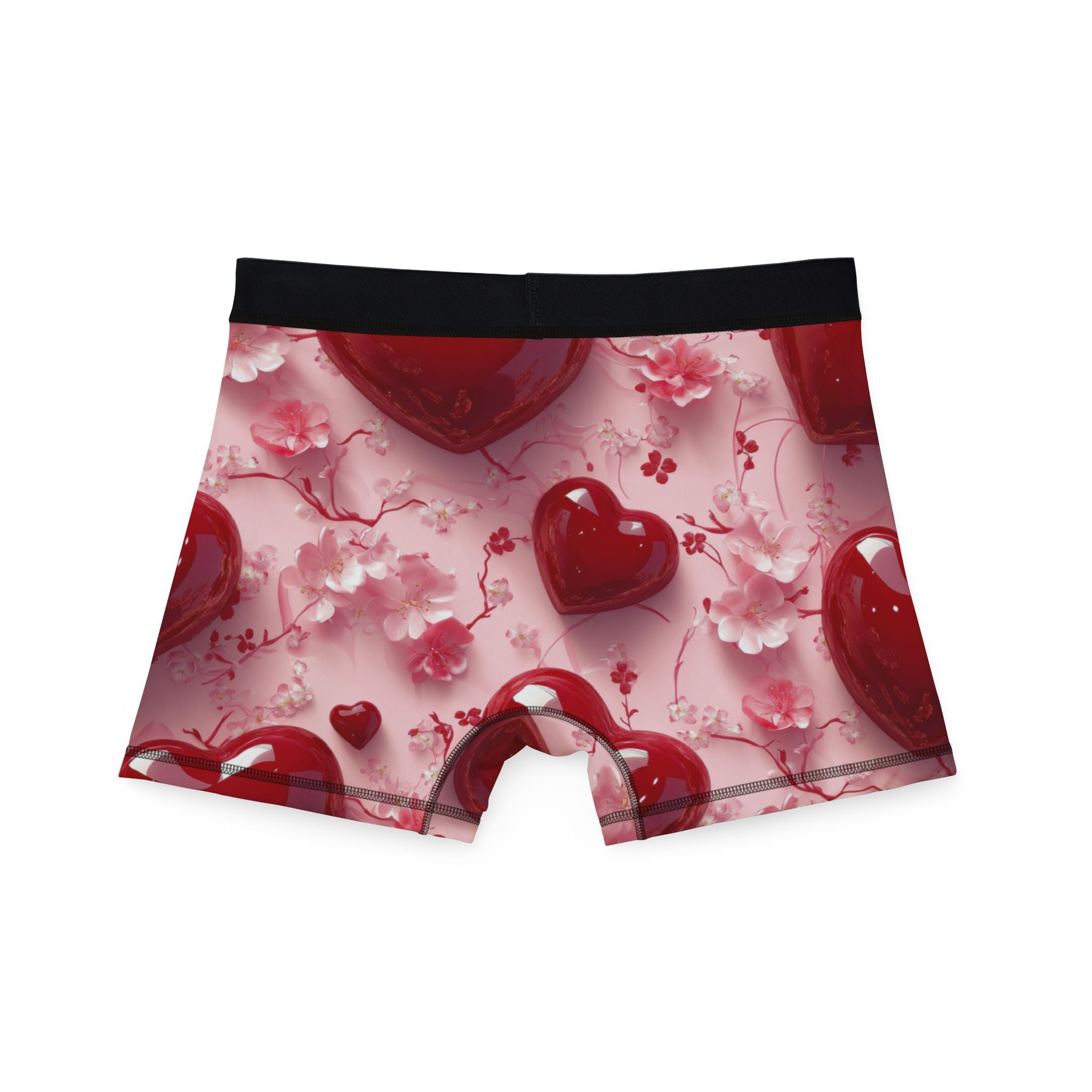 Men's boxers valentine red heart one one