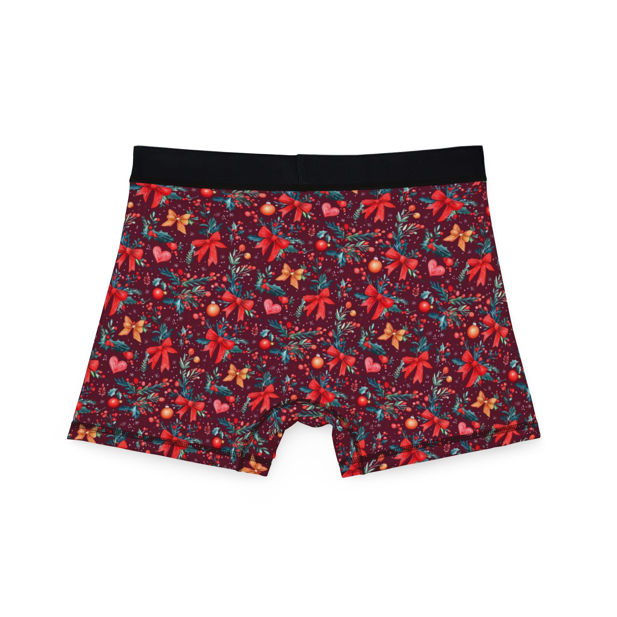 Men's boxers red coquette christmas
