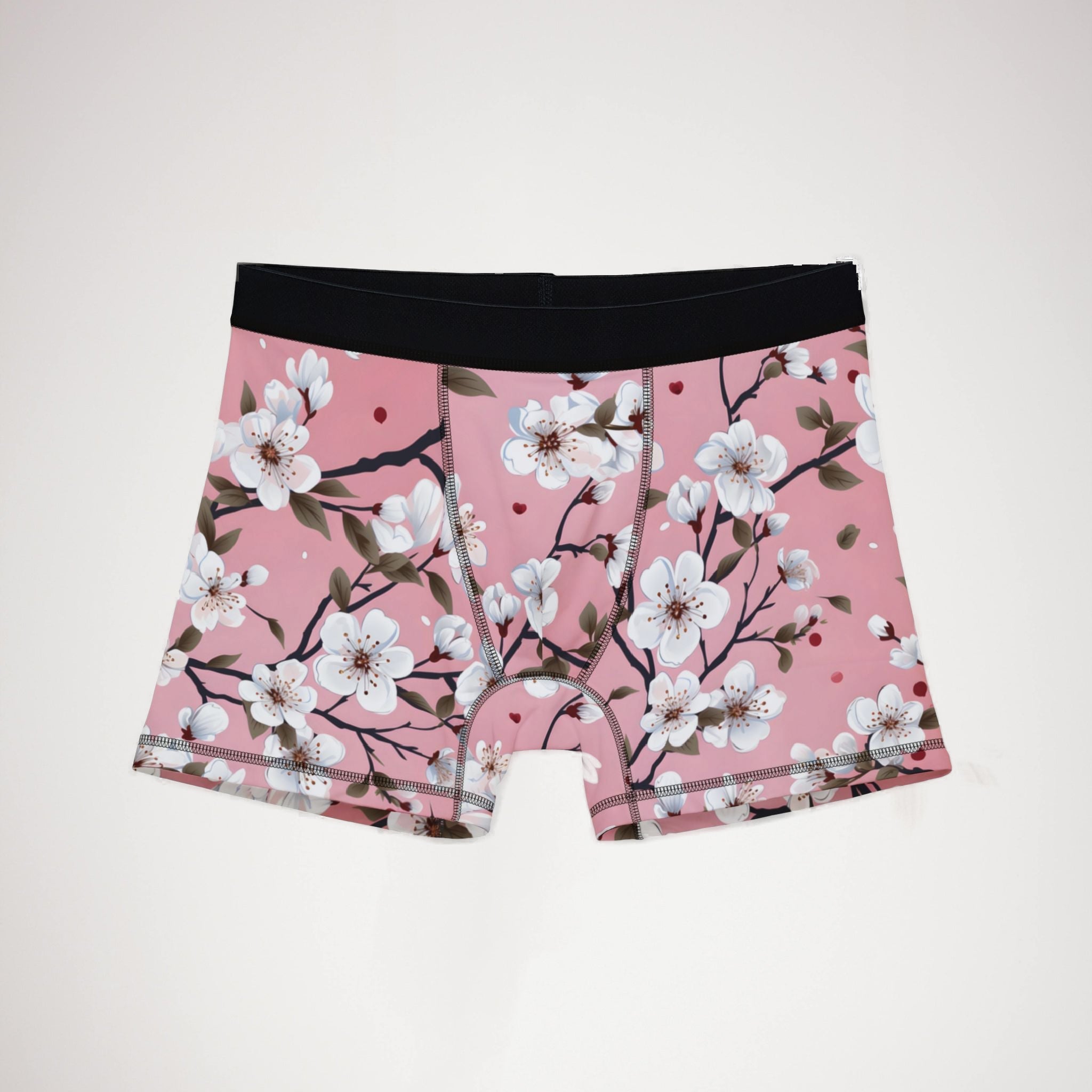 Men's boxers cherryblossom floral