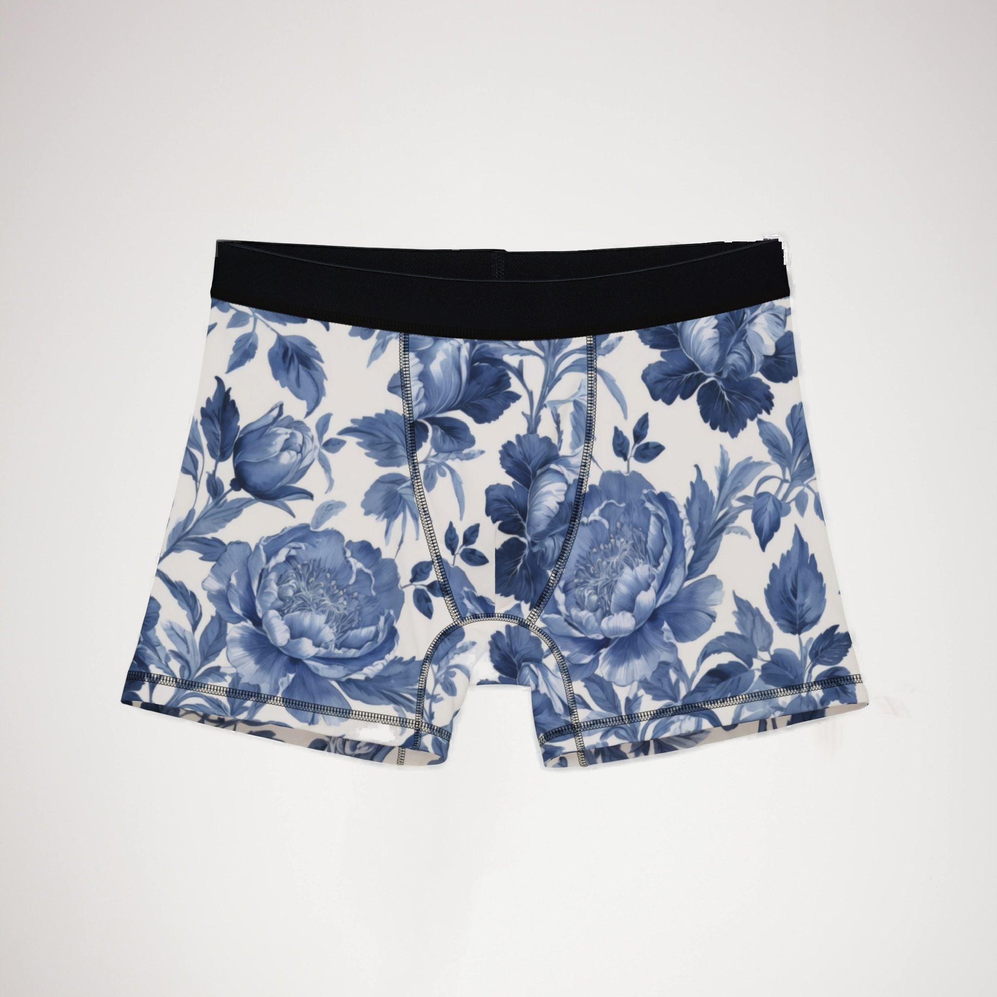 Men's boxers blue french toile