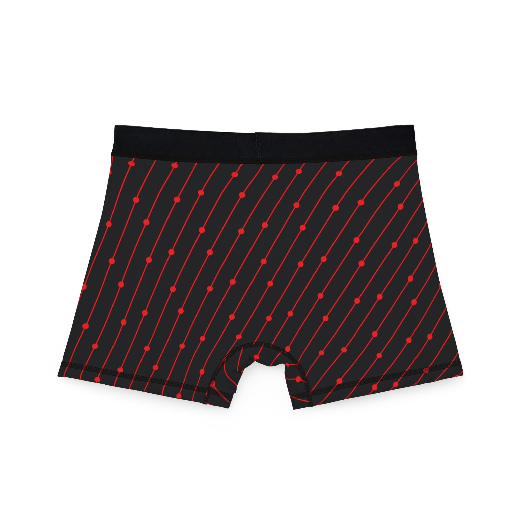 Men's boxers black and red