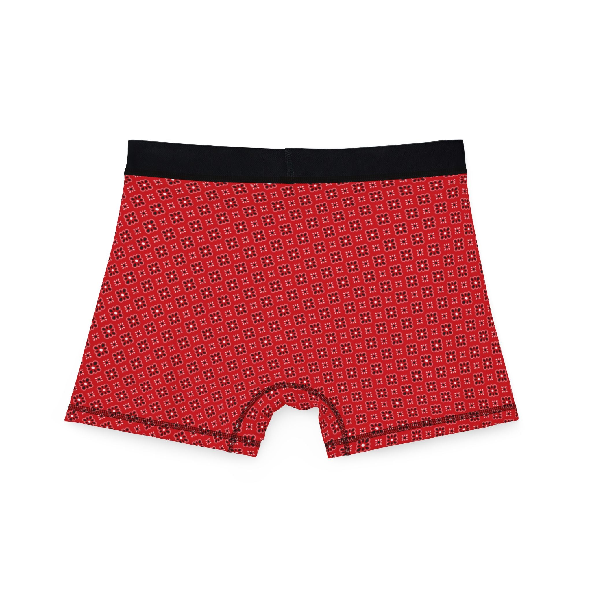 Men's boxers red bandana