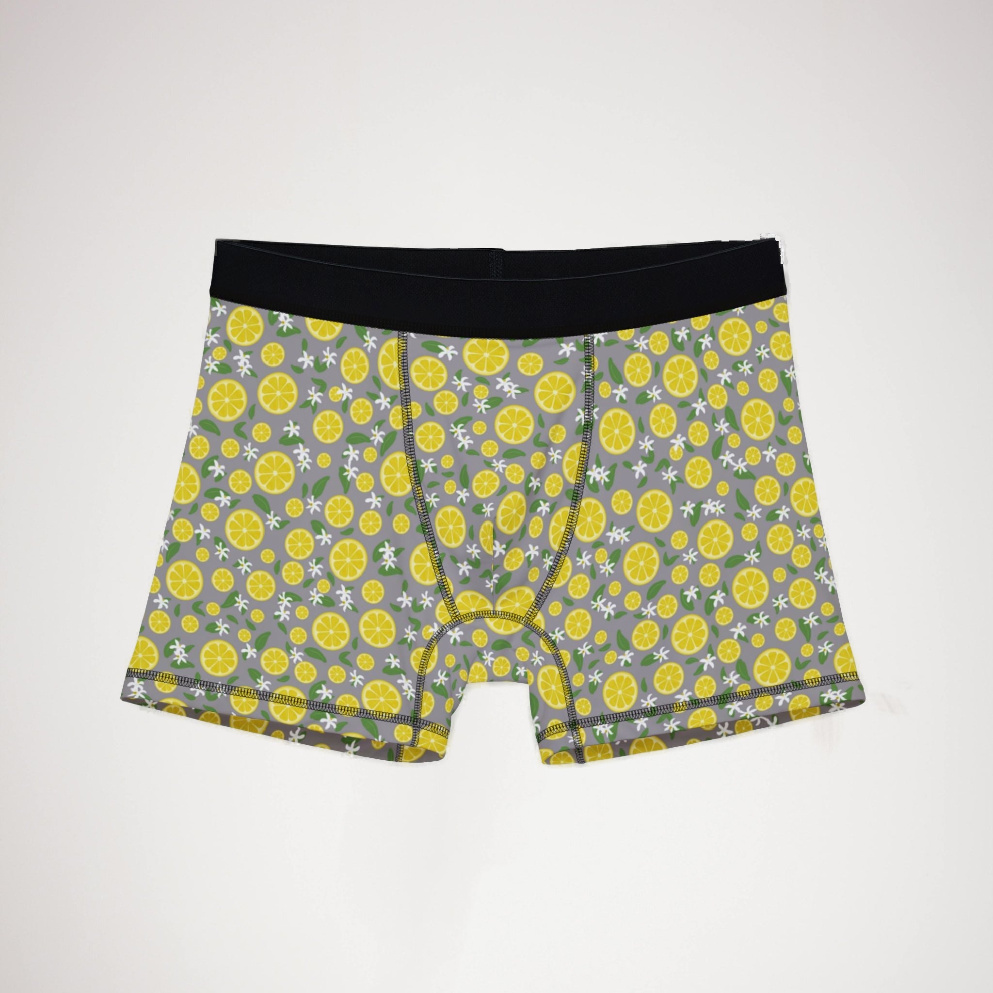 Men's boxers lemon fruit