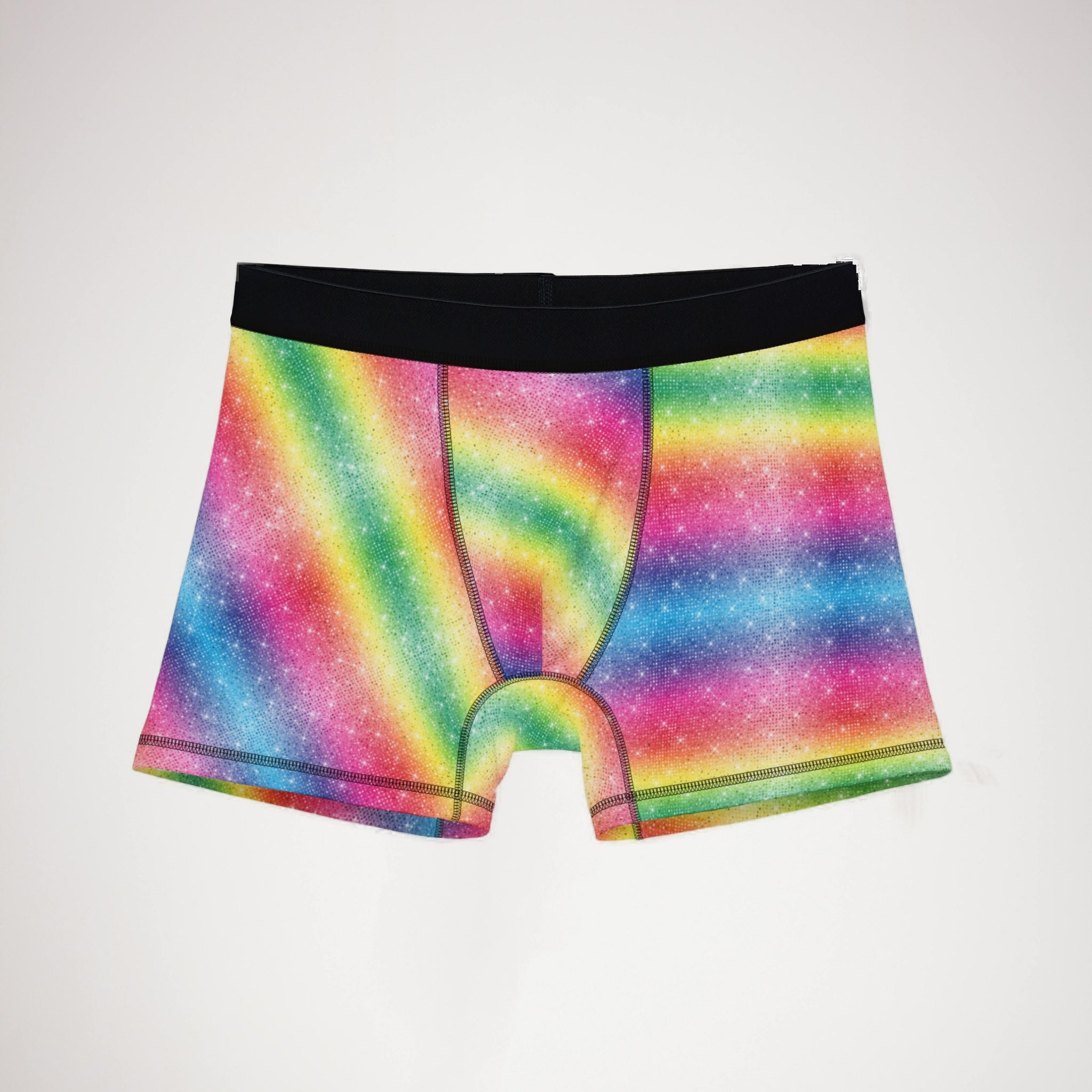 Men's boxers rainbow glitter