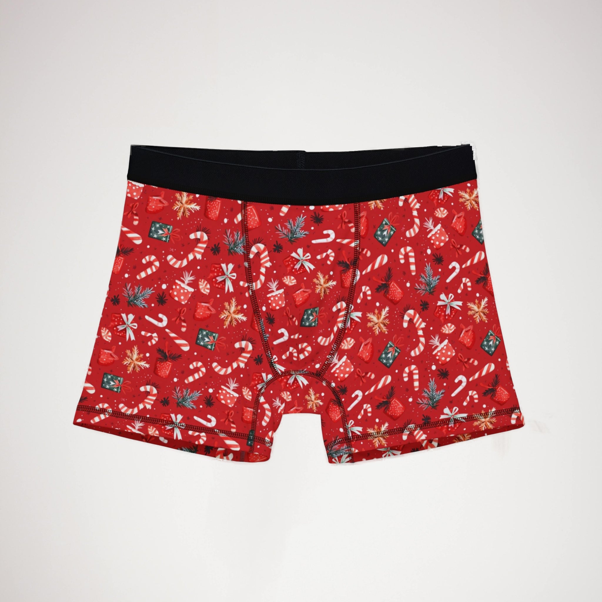 Men's boxers red coquette christmas one